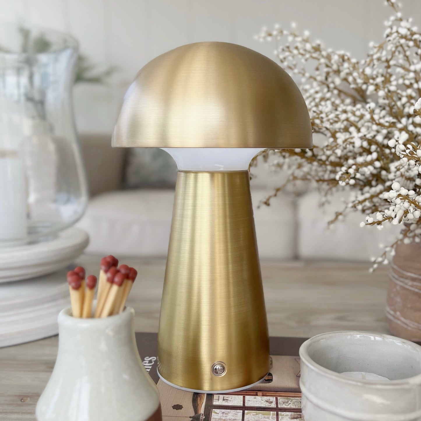 Gold Cecily LED Lamp