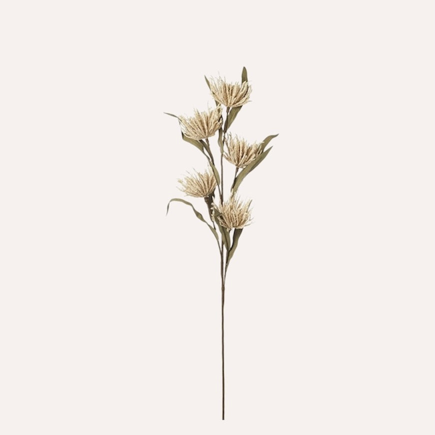 Natural Flocked Autumn Stem