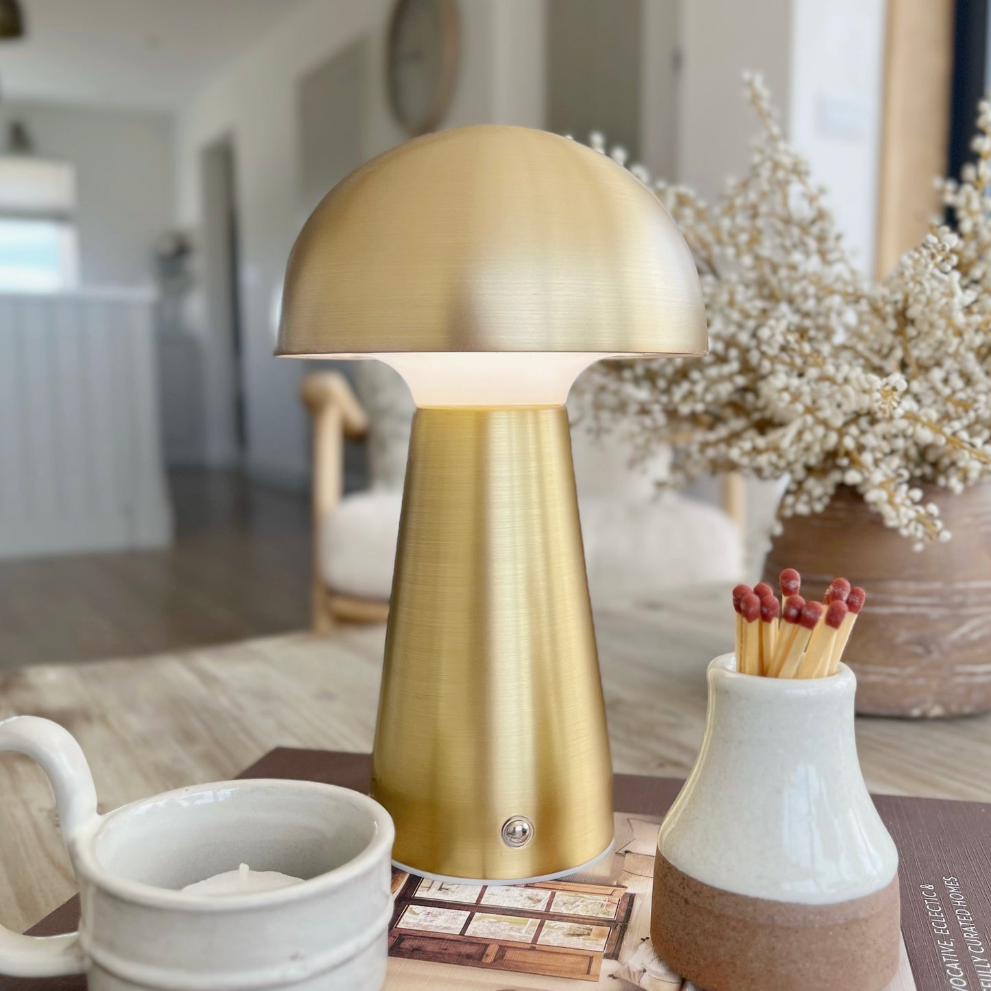 Gold Cecily LED Lamp