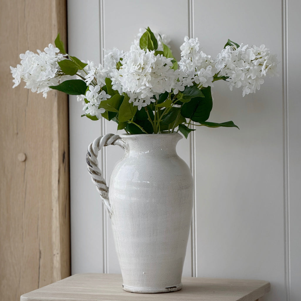 White Lilac Stem
