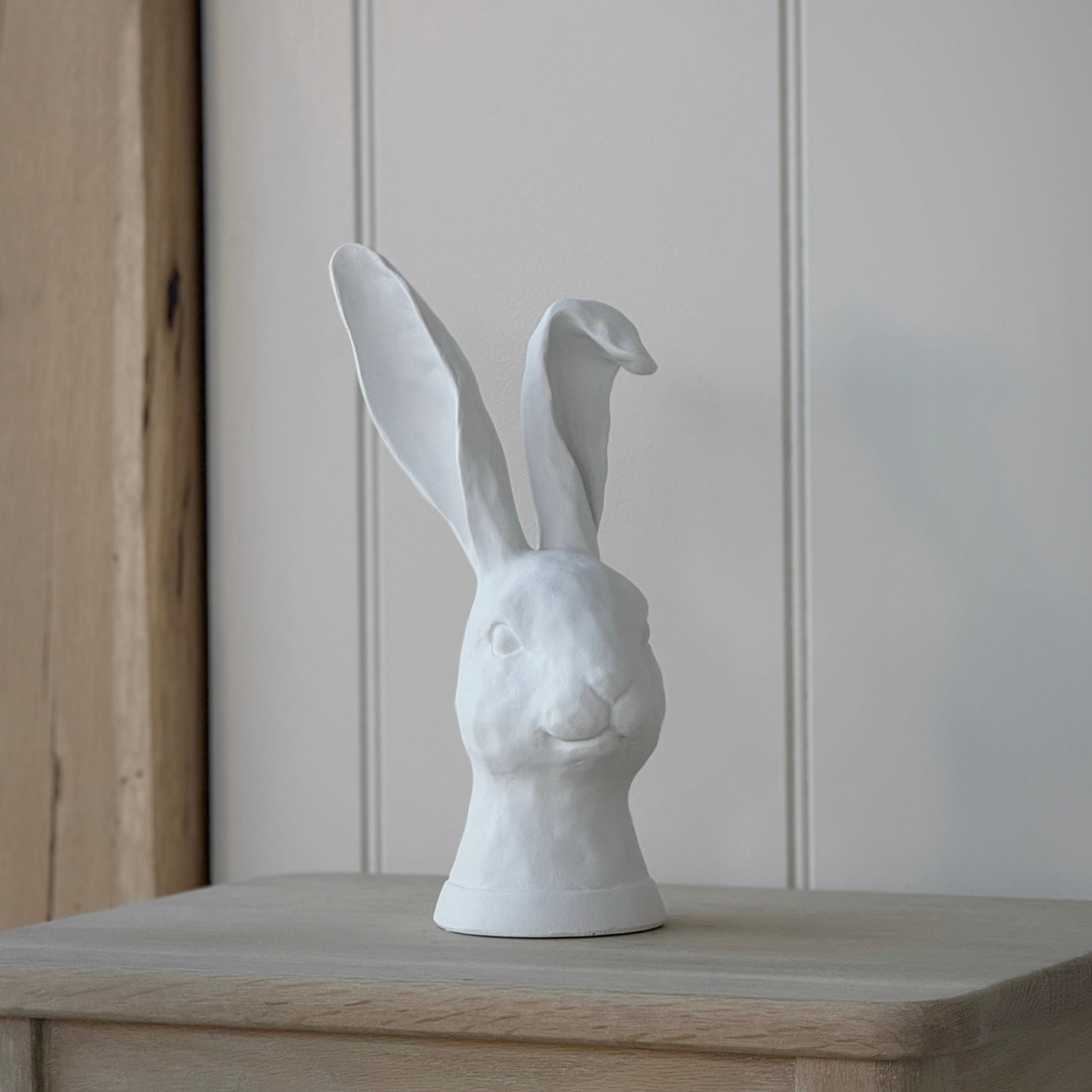 White Rabbit Head Ornament