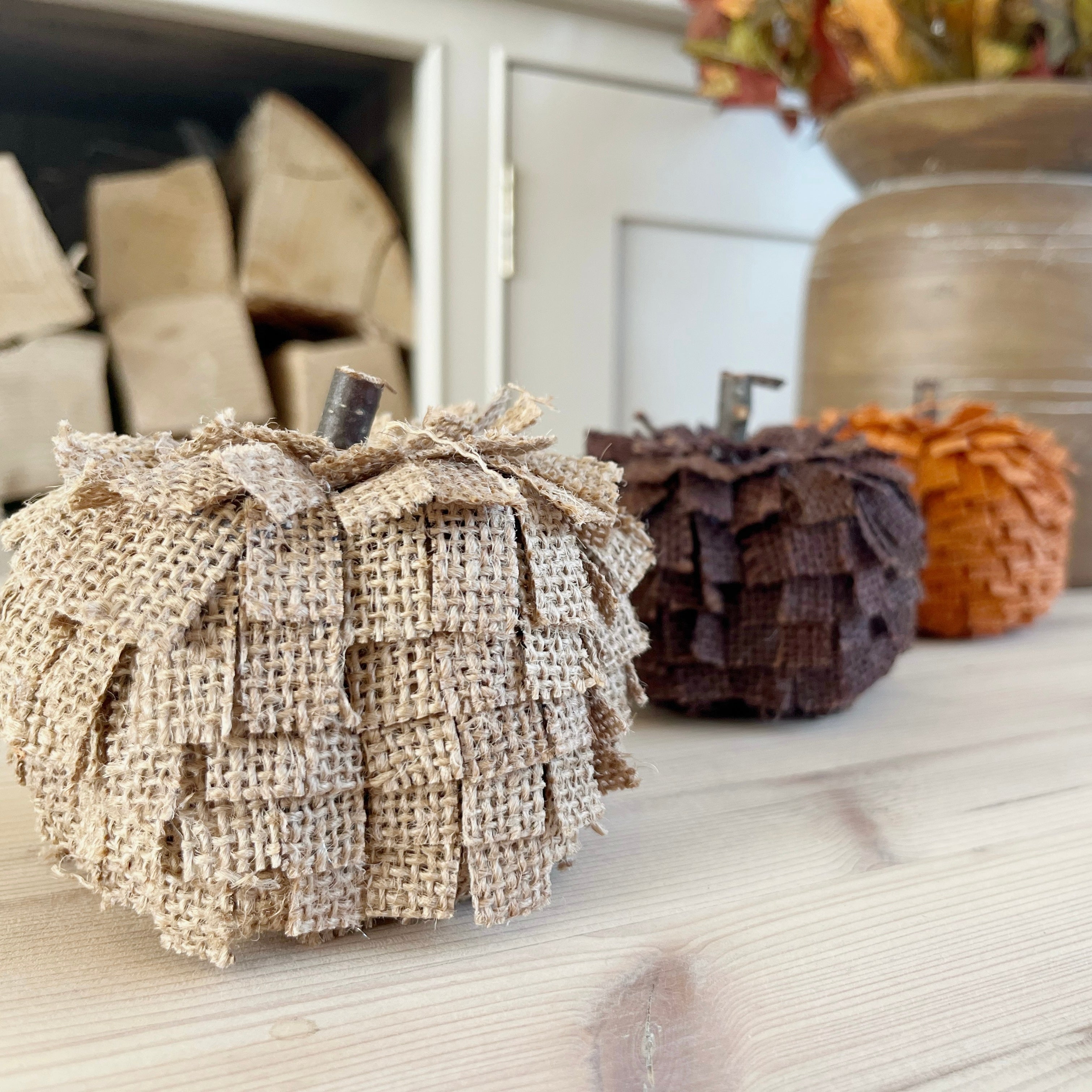 Set Of 3 Pumpkins