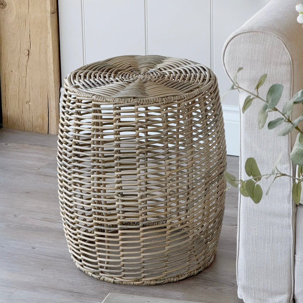 Natural Rattan Stool