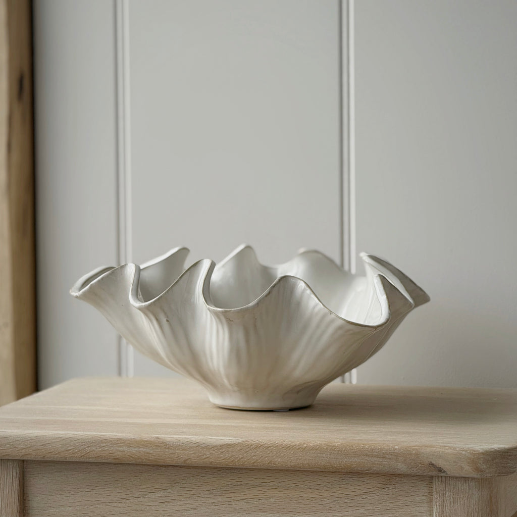 White Wave Bowl