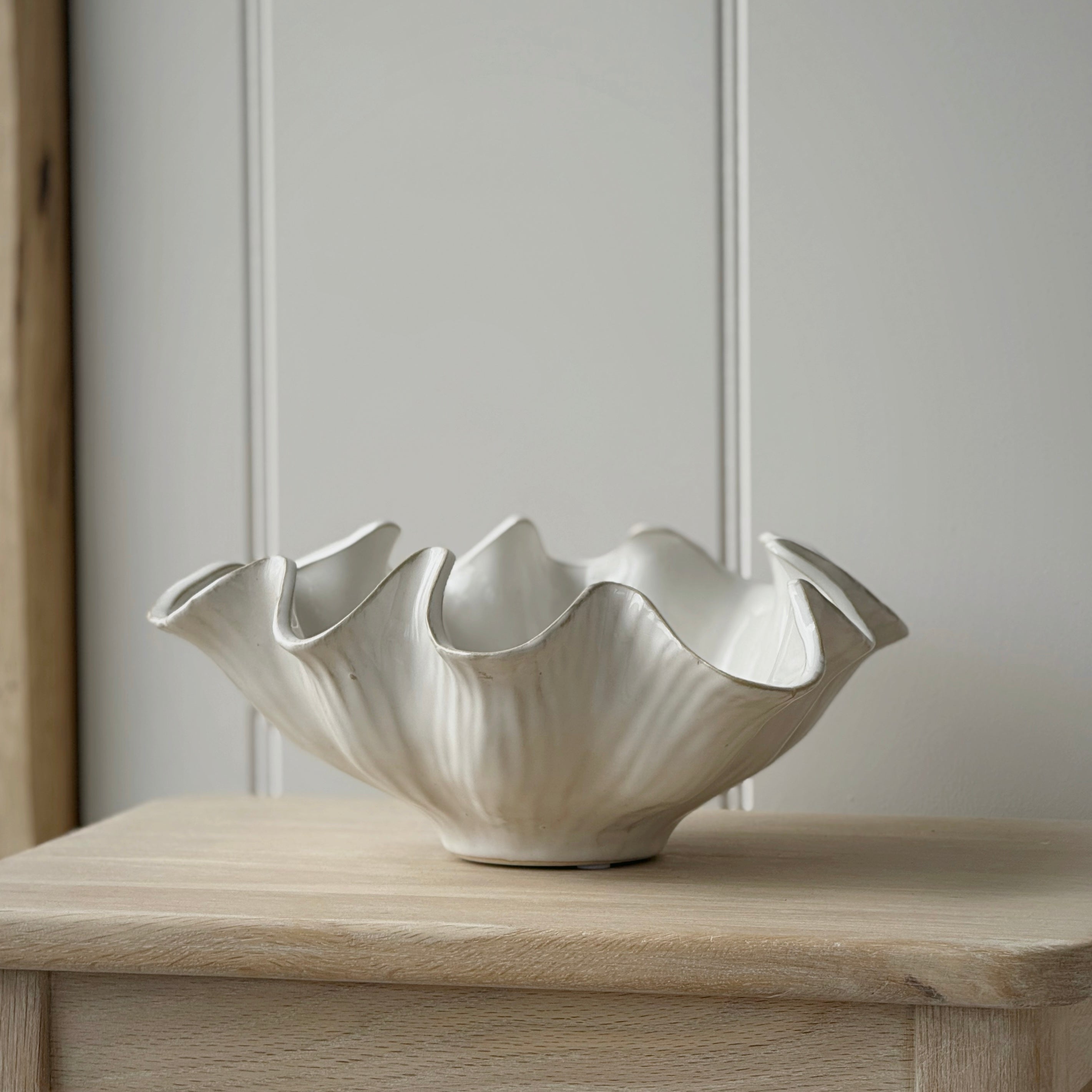 White Wave Bowl