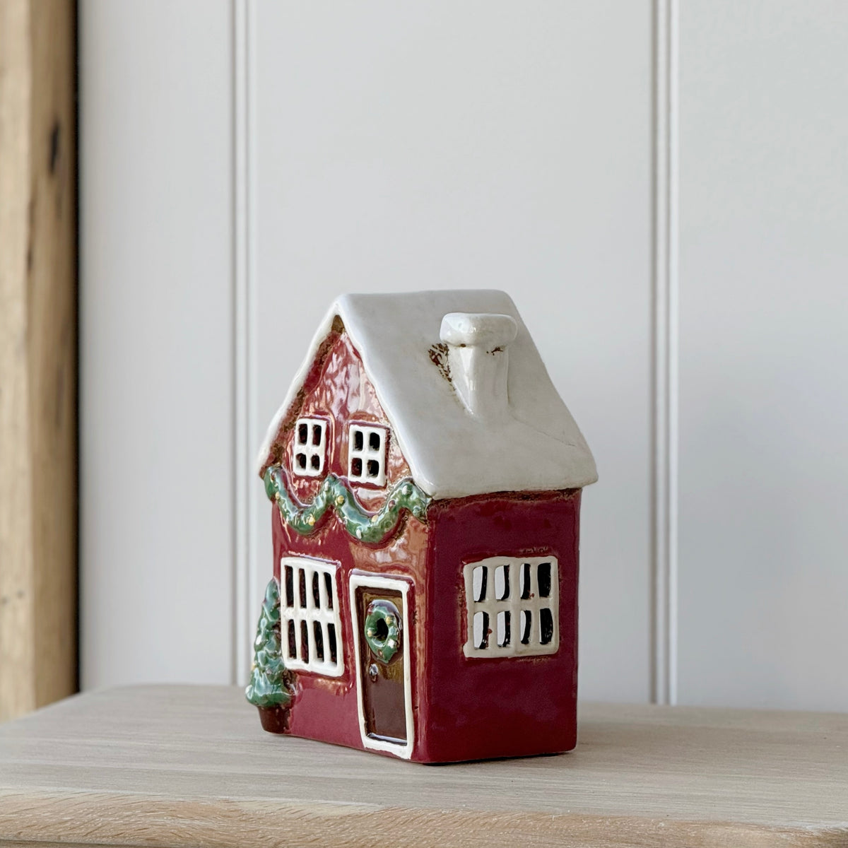 Red Christmas House