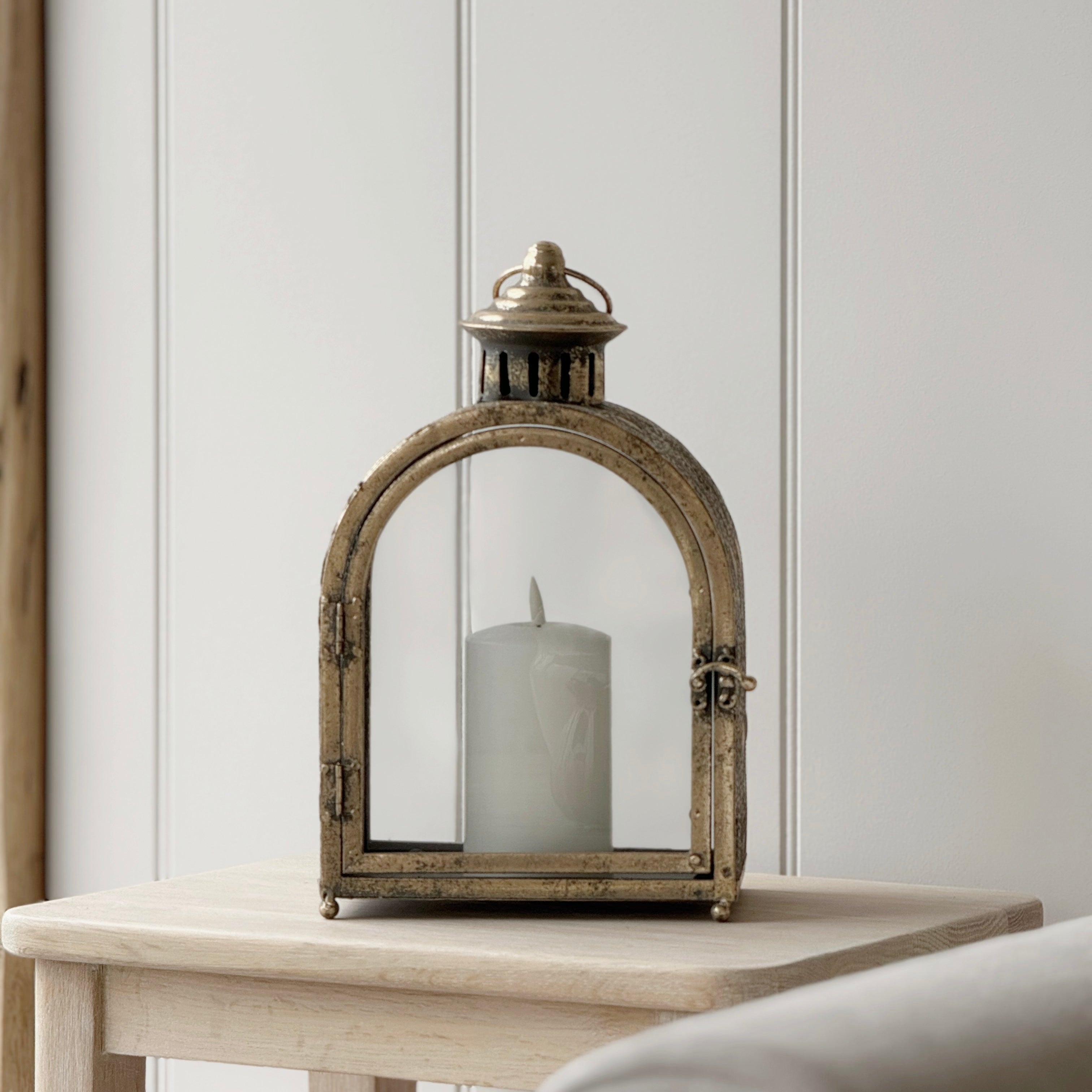 Small Gold Arch Lantern