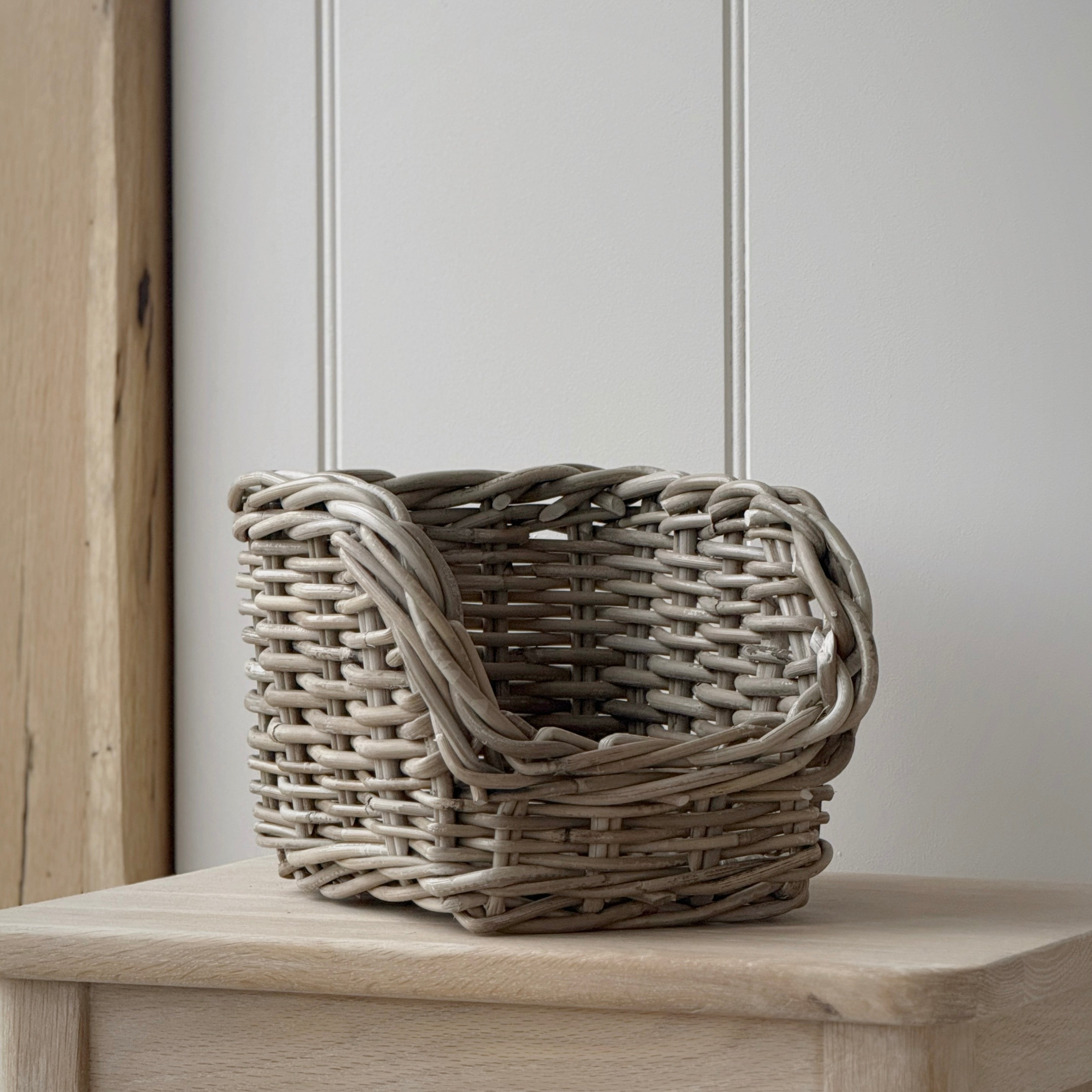 Rattan Kitchen Storage Basket