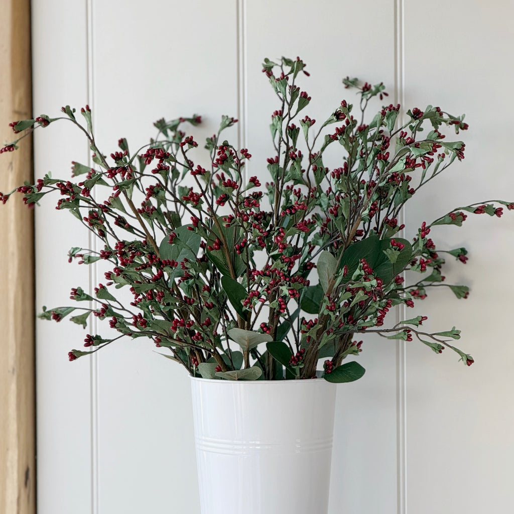Burgundy Gypsum Berry Spray