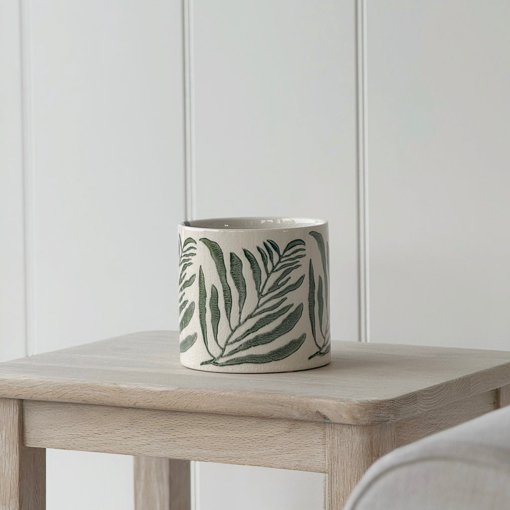 Small Green Leaf Pot
