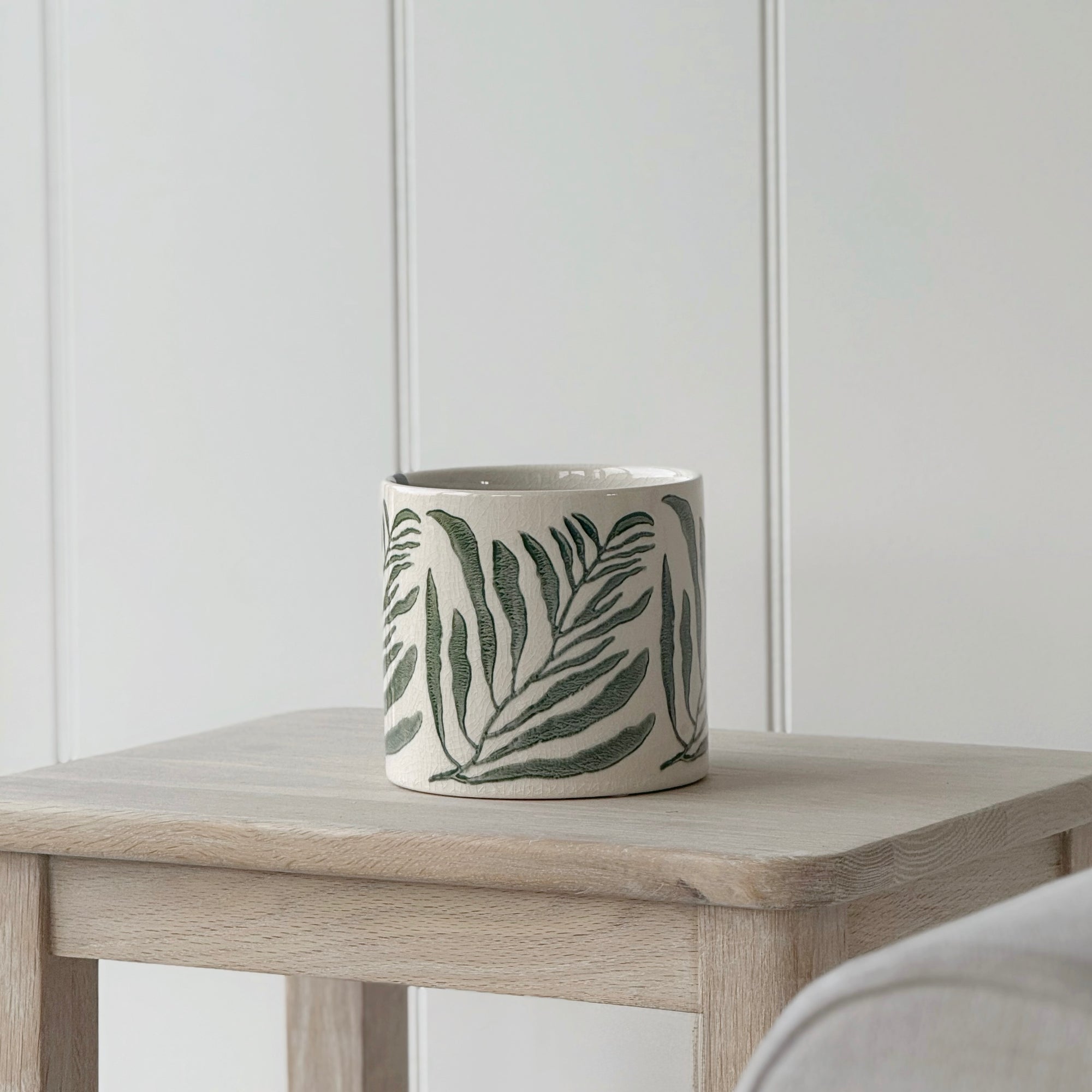 Small Green Leaf Pot