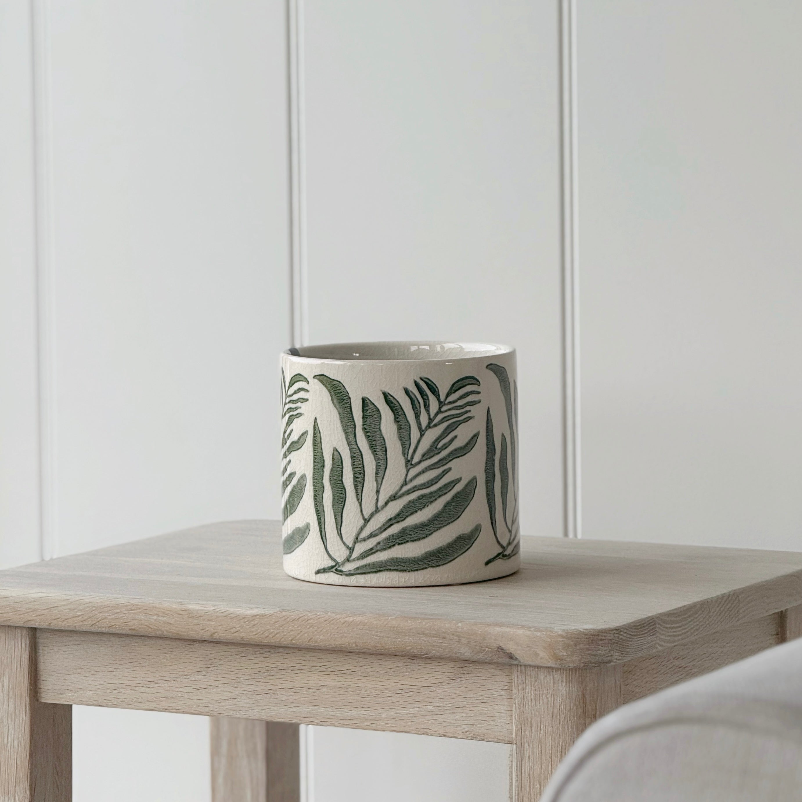 Small Green Leaf Pot