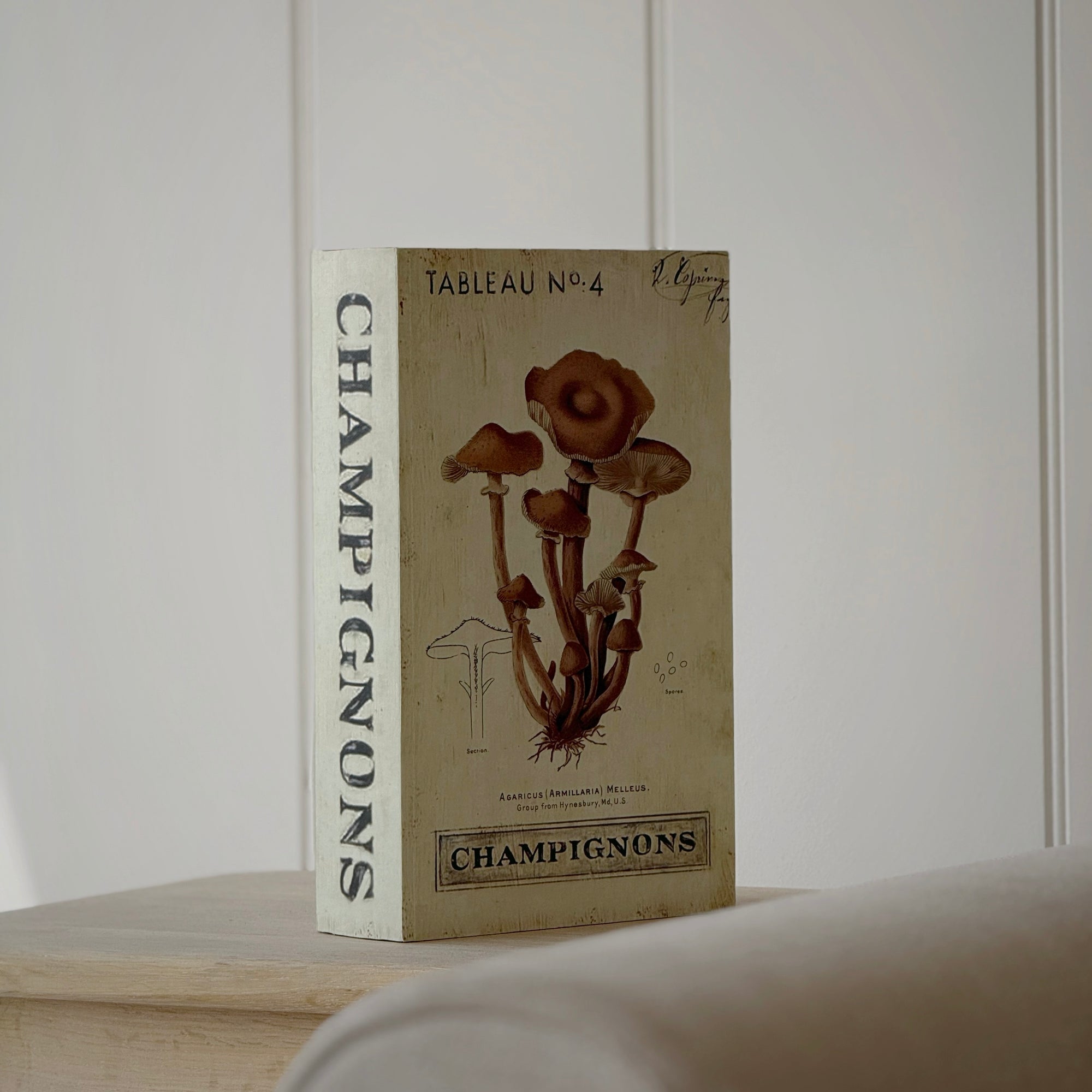 Autumn Wooden Storage Book