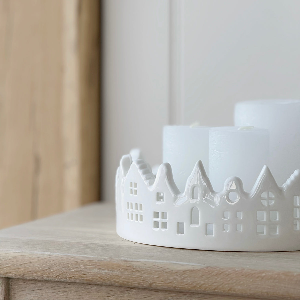 Ceramic Silhouette House Tray