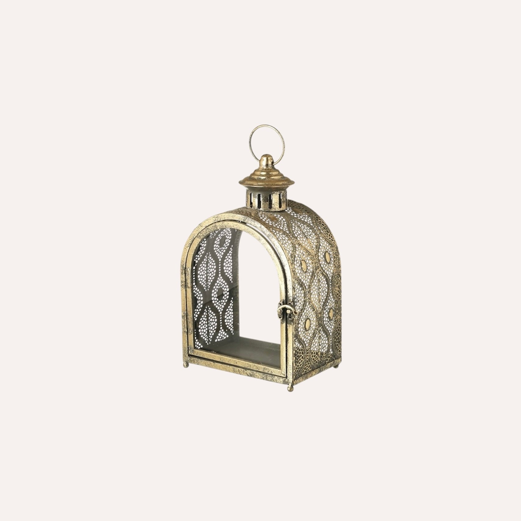 Small Gold Arch Lantern