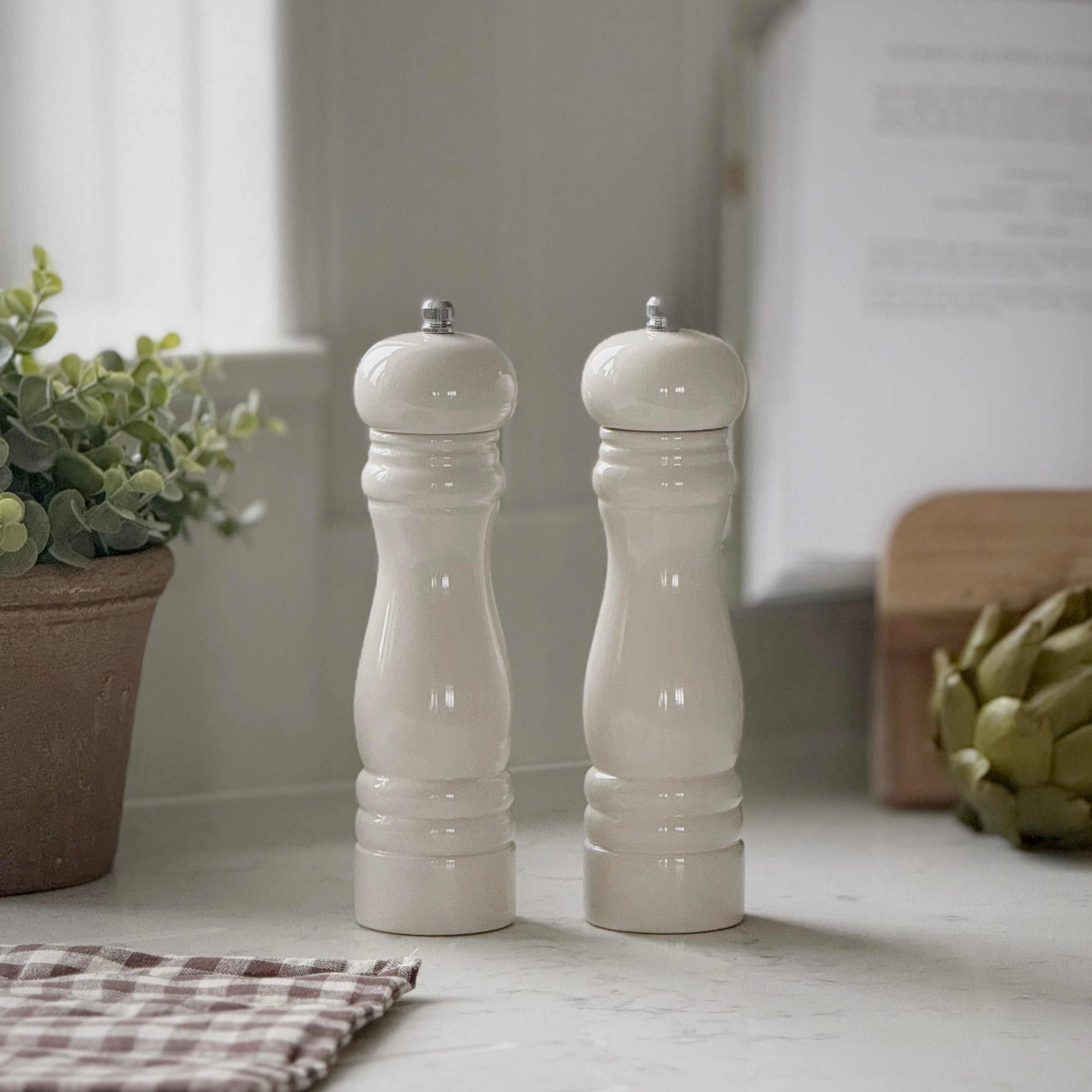Ivory Salt & Pepper Mill