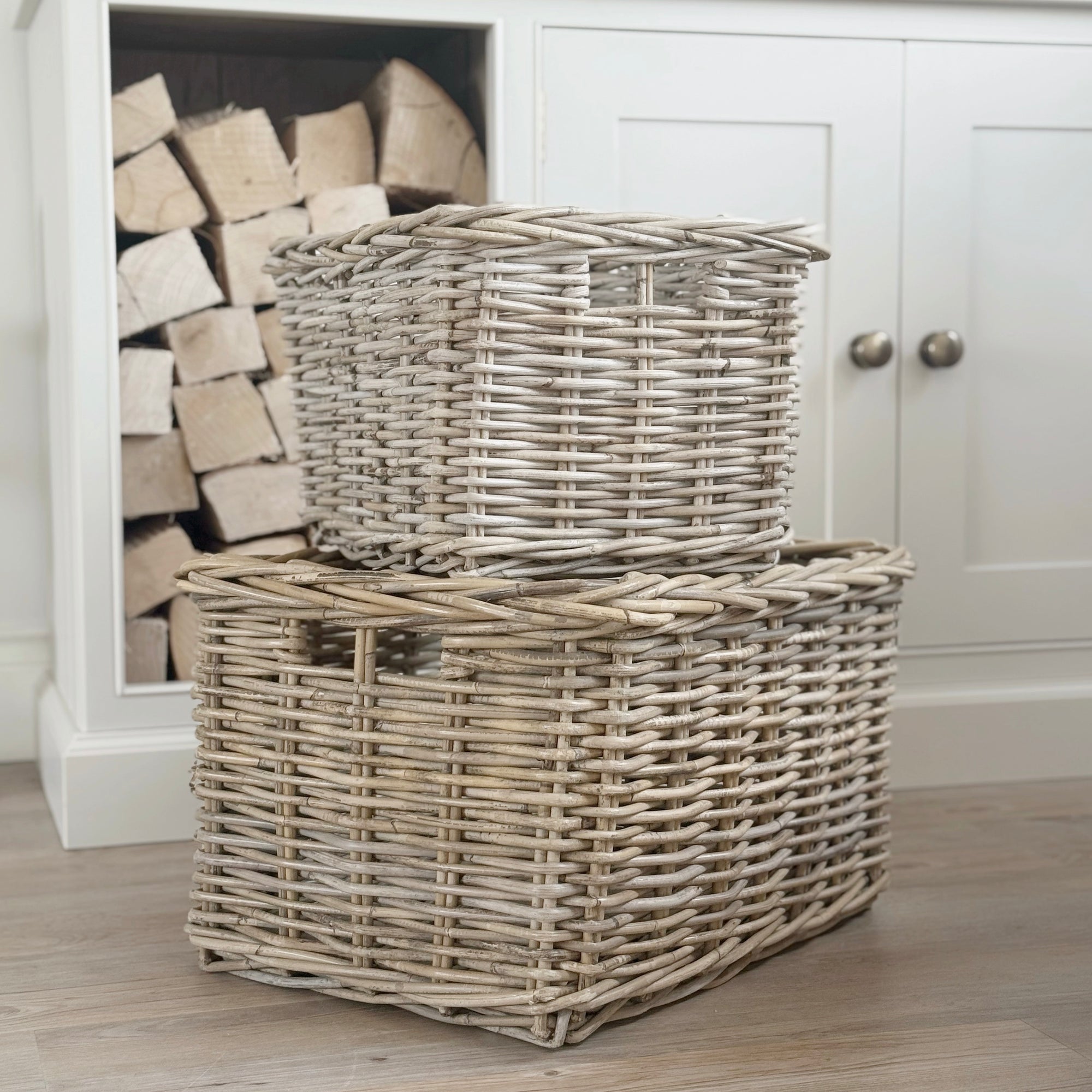 Rattan Rectangle Storage Basket