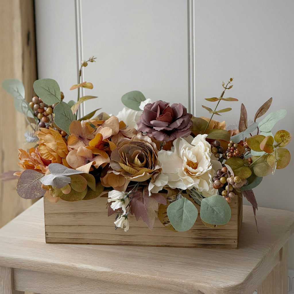 Autumn Flower Table Box