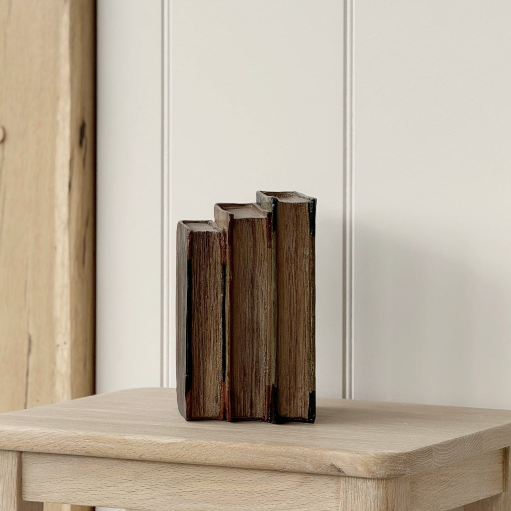 Antique Brown Old French Style Books