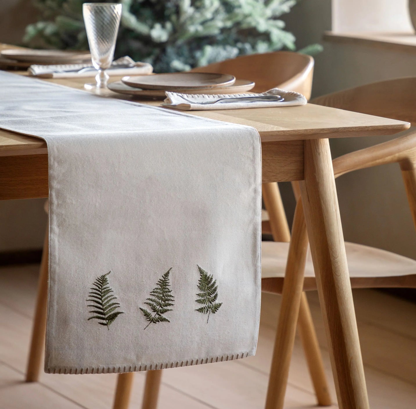 Autumn Woodland Table Runner