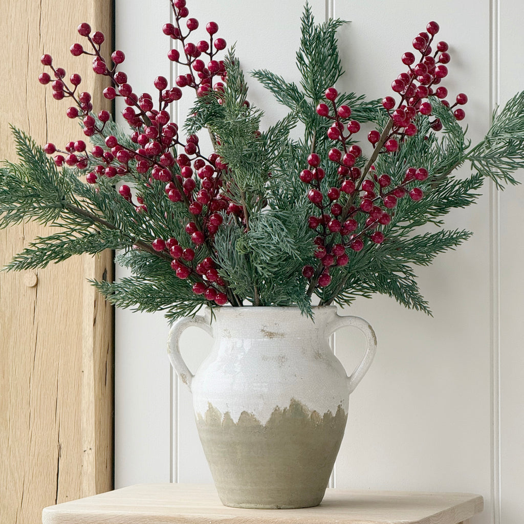 Red Berry Stem 60cm