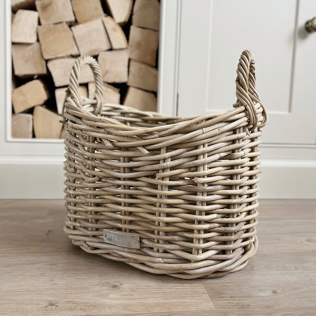 Rattan Oval Basket