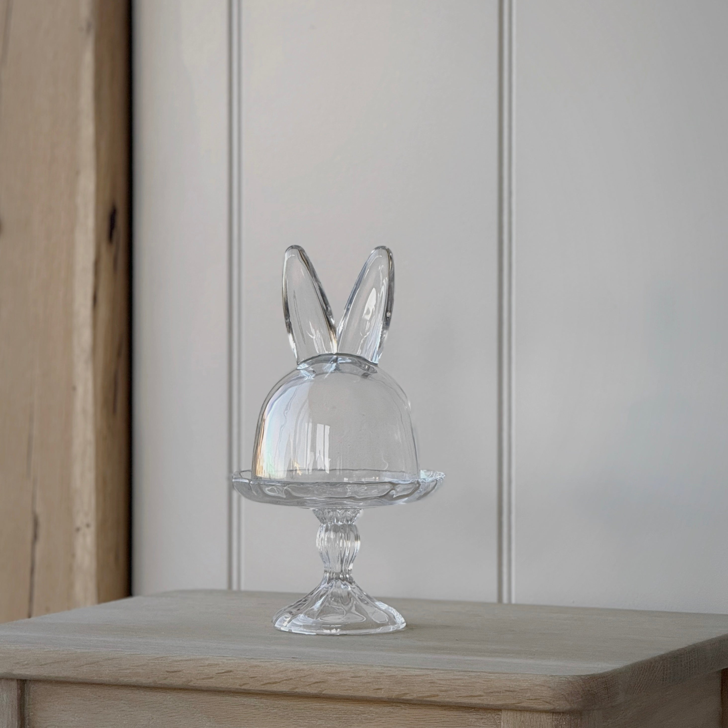 Tall Glass Bunny Cover