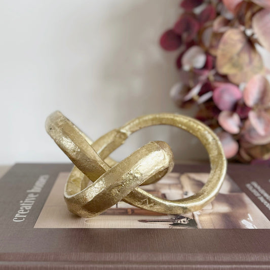Gold Metal Knot