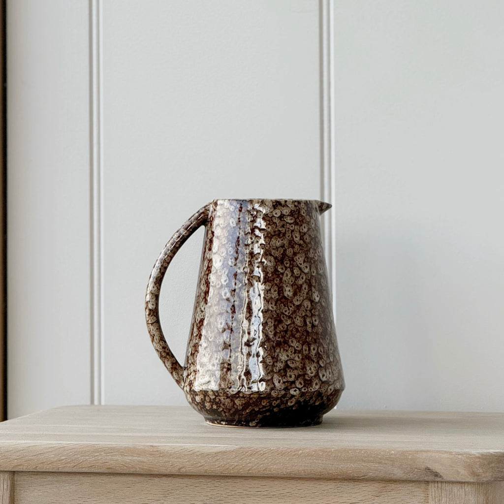 Mottled Brown Jug