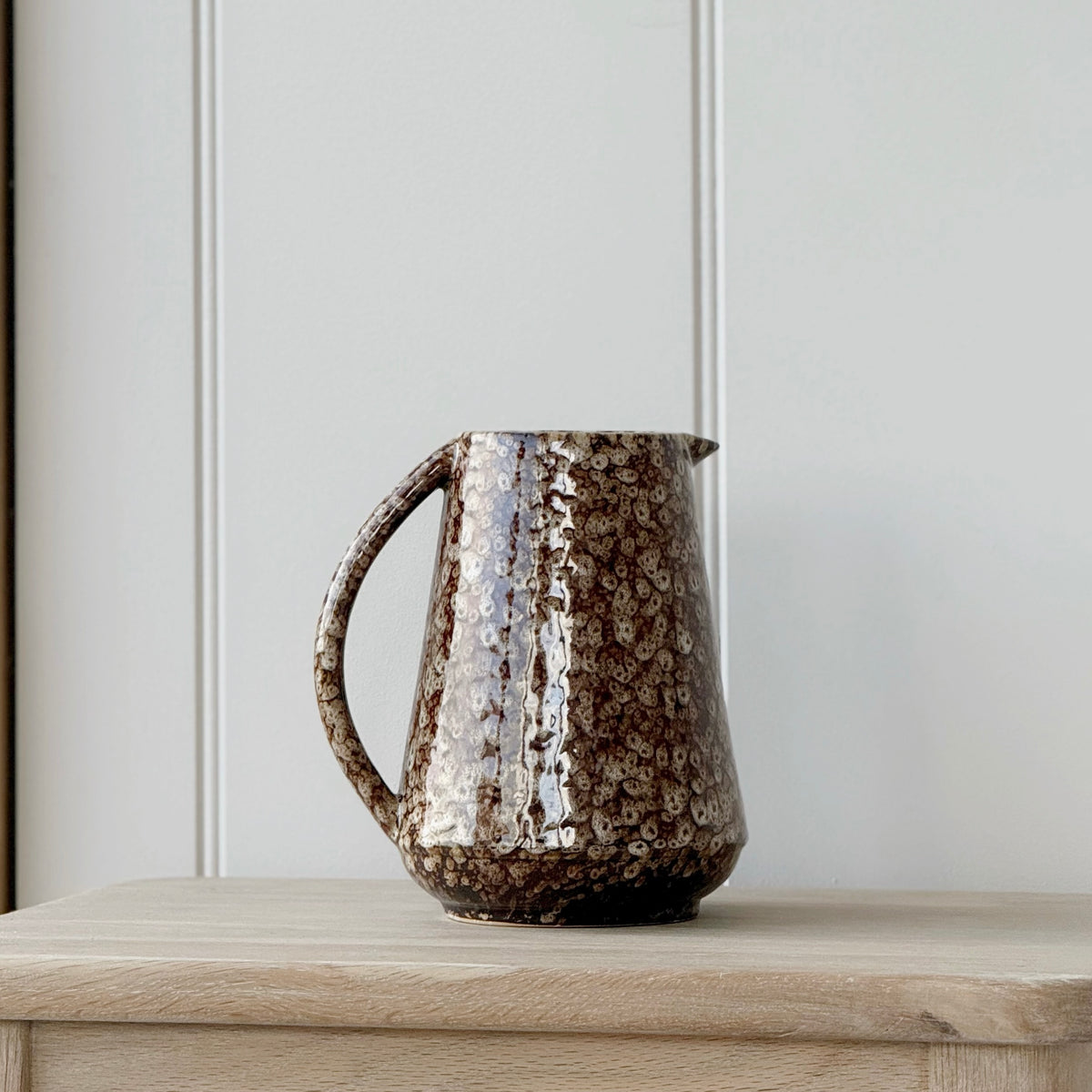 Mottled Brown Jug