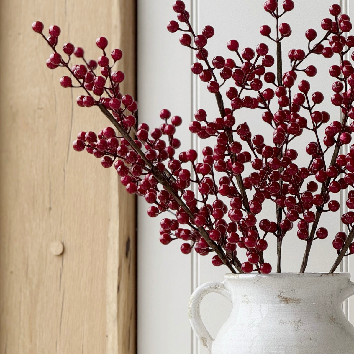 Red Berry Stem 60cm