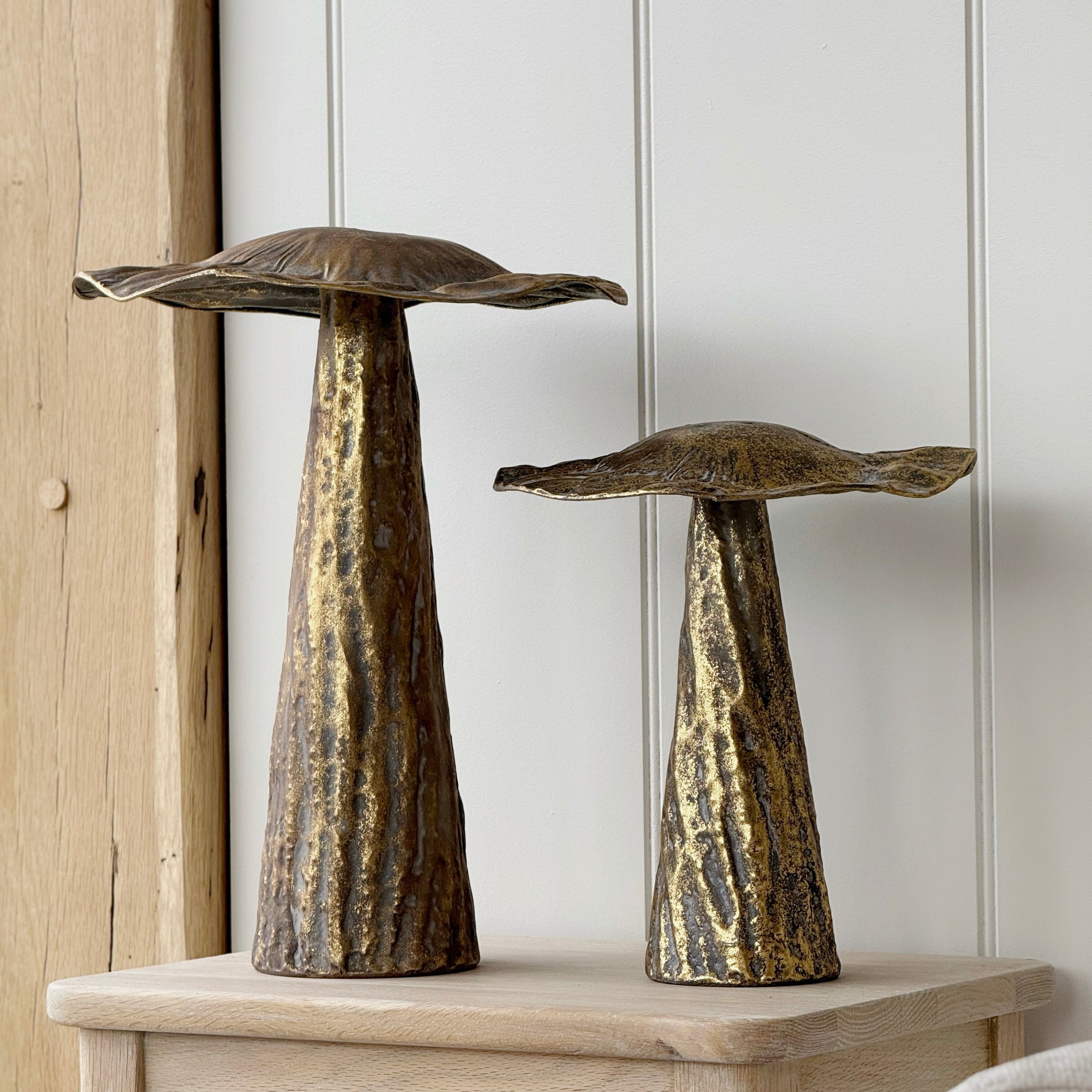 Small Aged Gold Mushroom