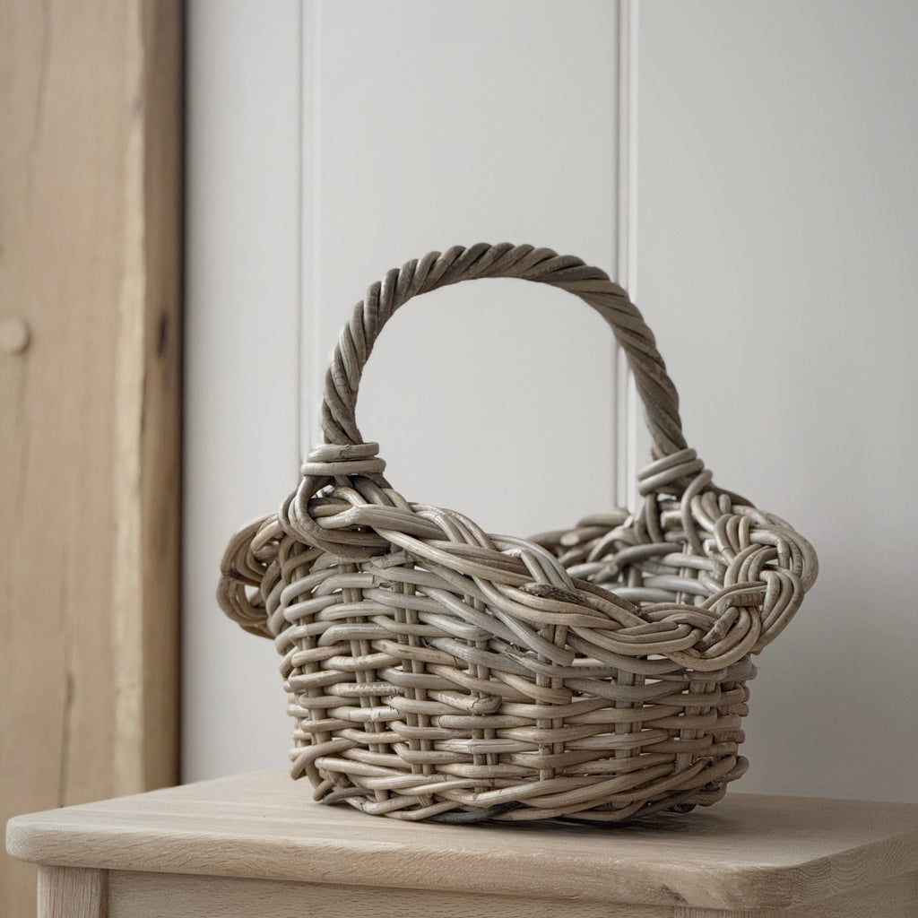 Oval Rattan Basket