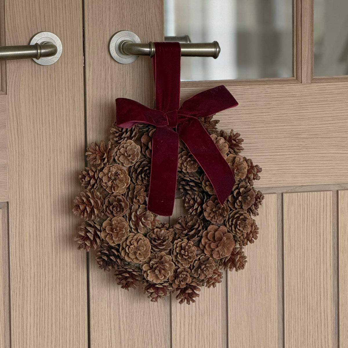 Pinecone Wreath