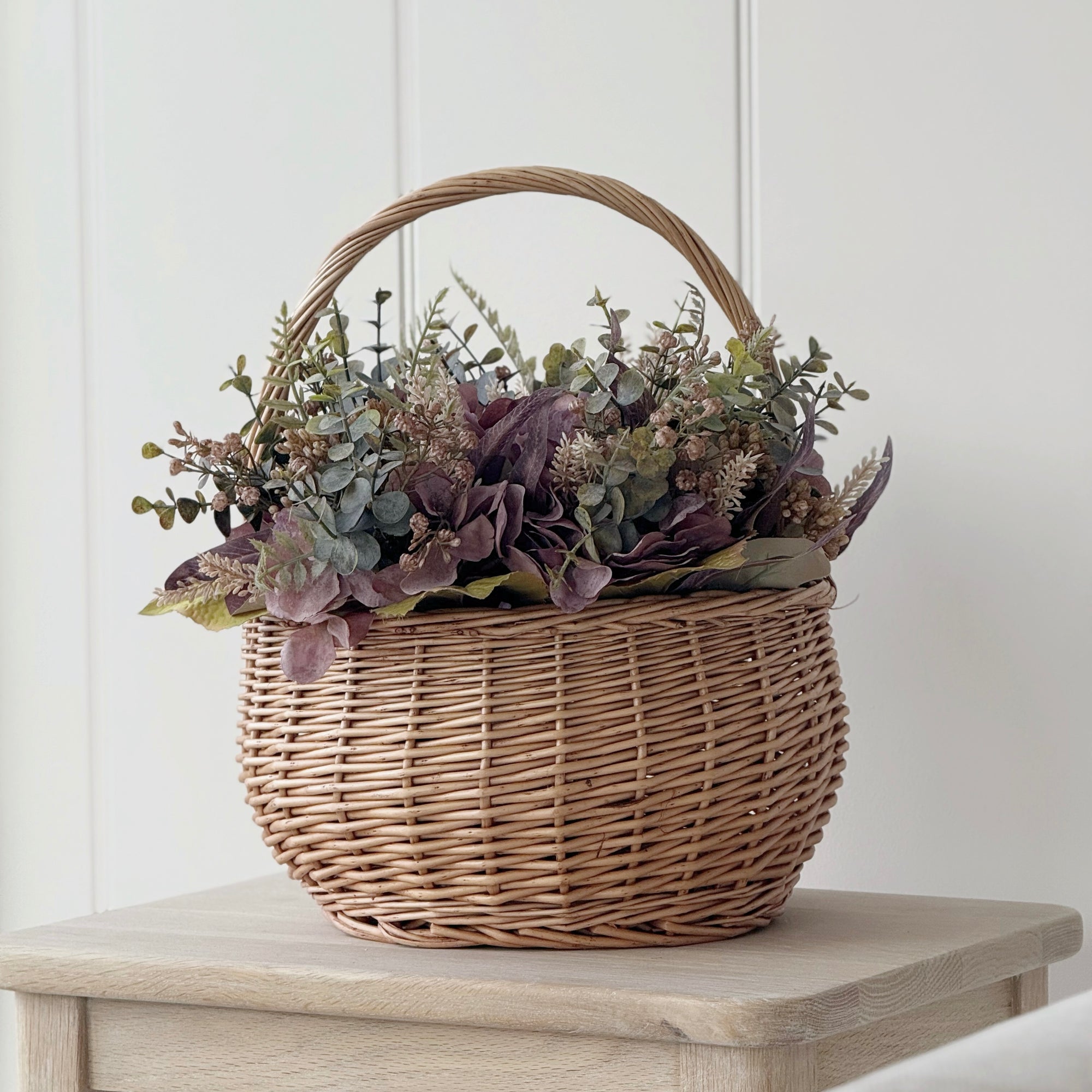 Wicker Round Basket