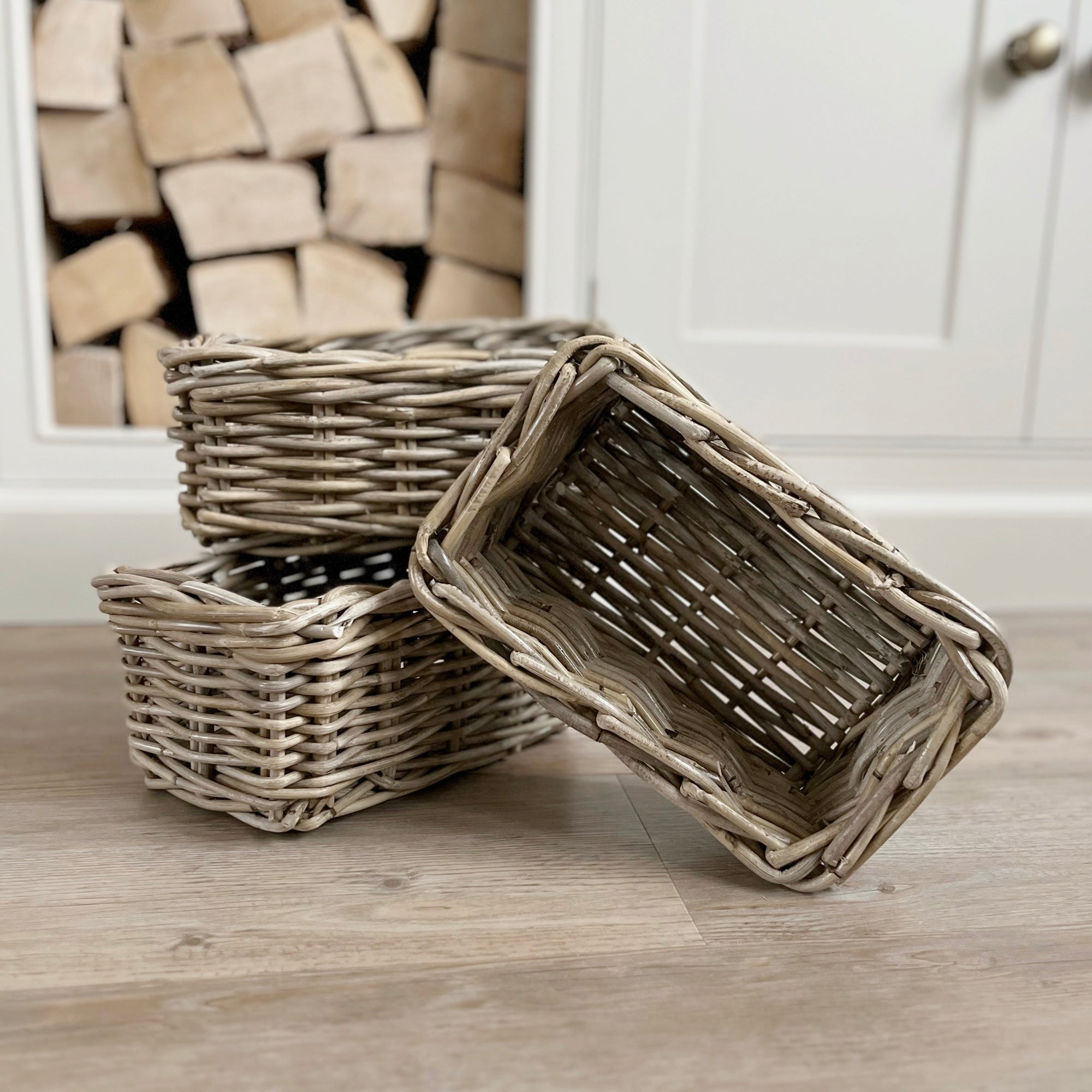 Small Rattan Storage Basket