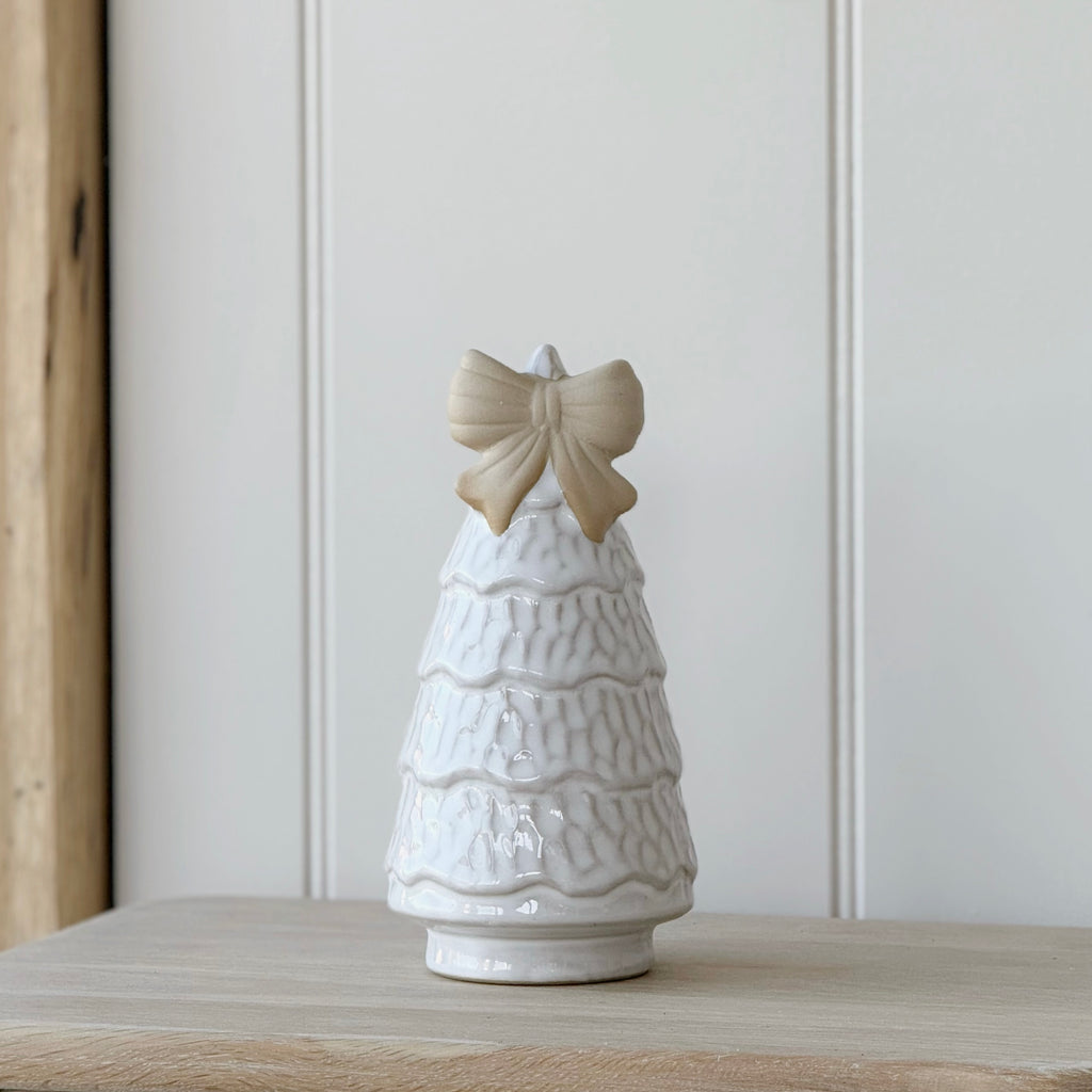 Large Porcelain Bow Tree