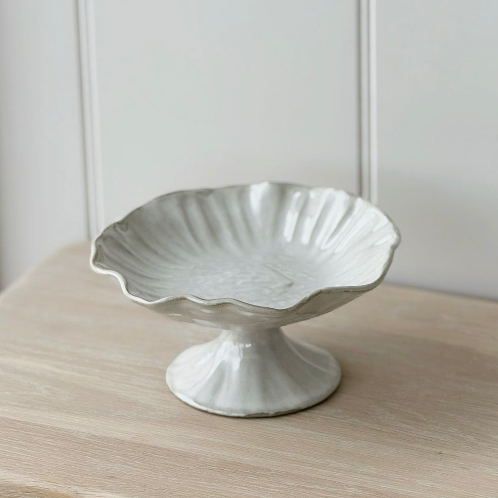 Pinched Pedestal Bowl