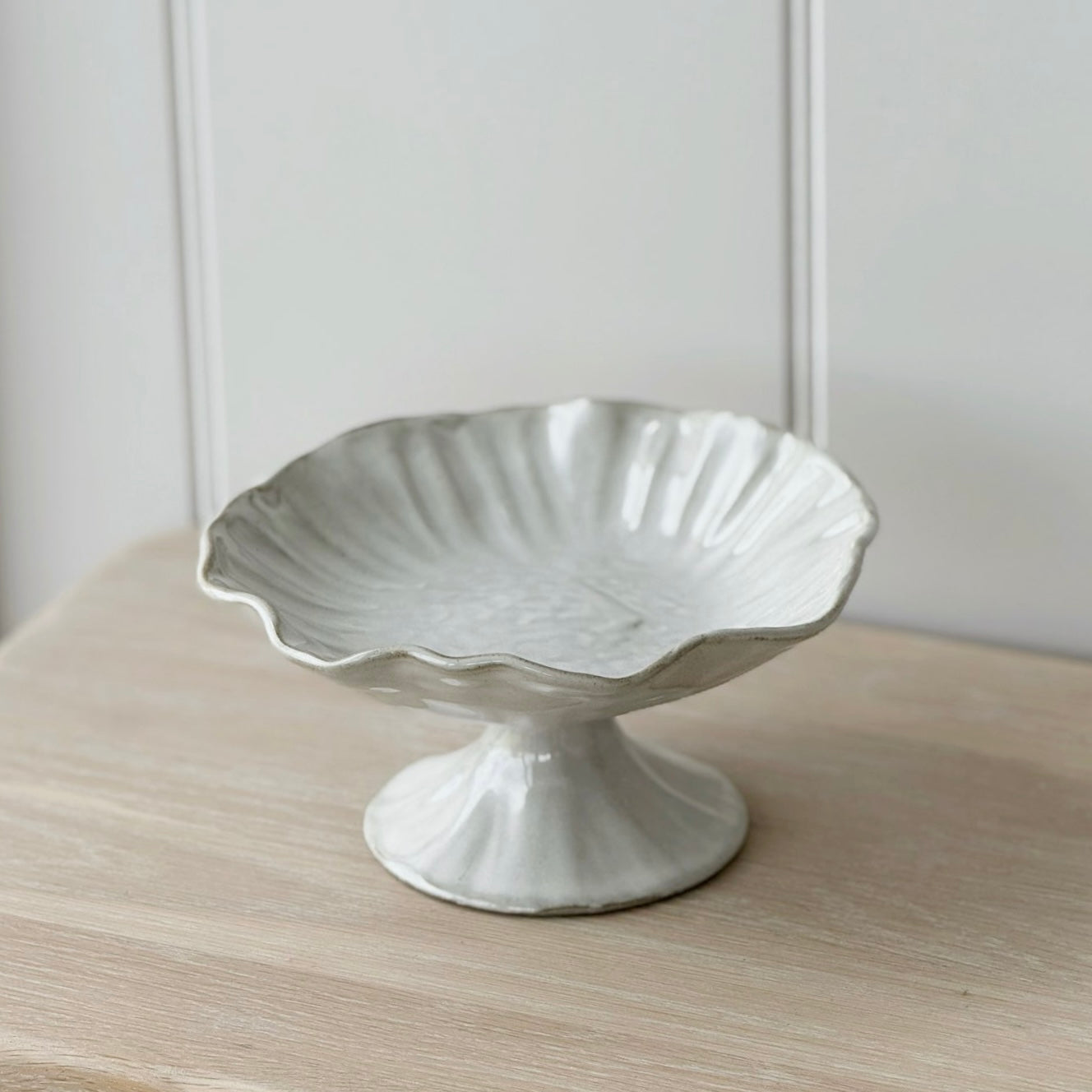 Pinched Pedestal Bowl