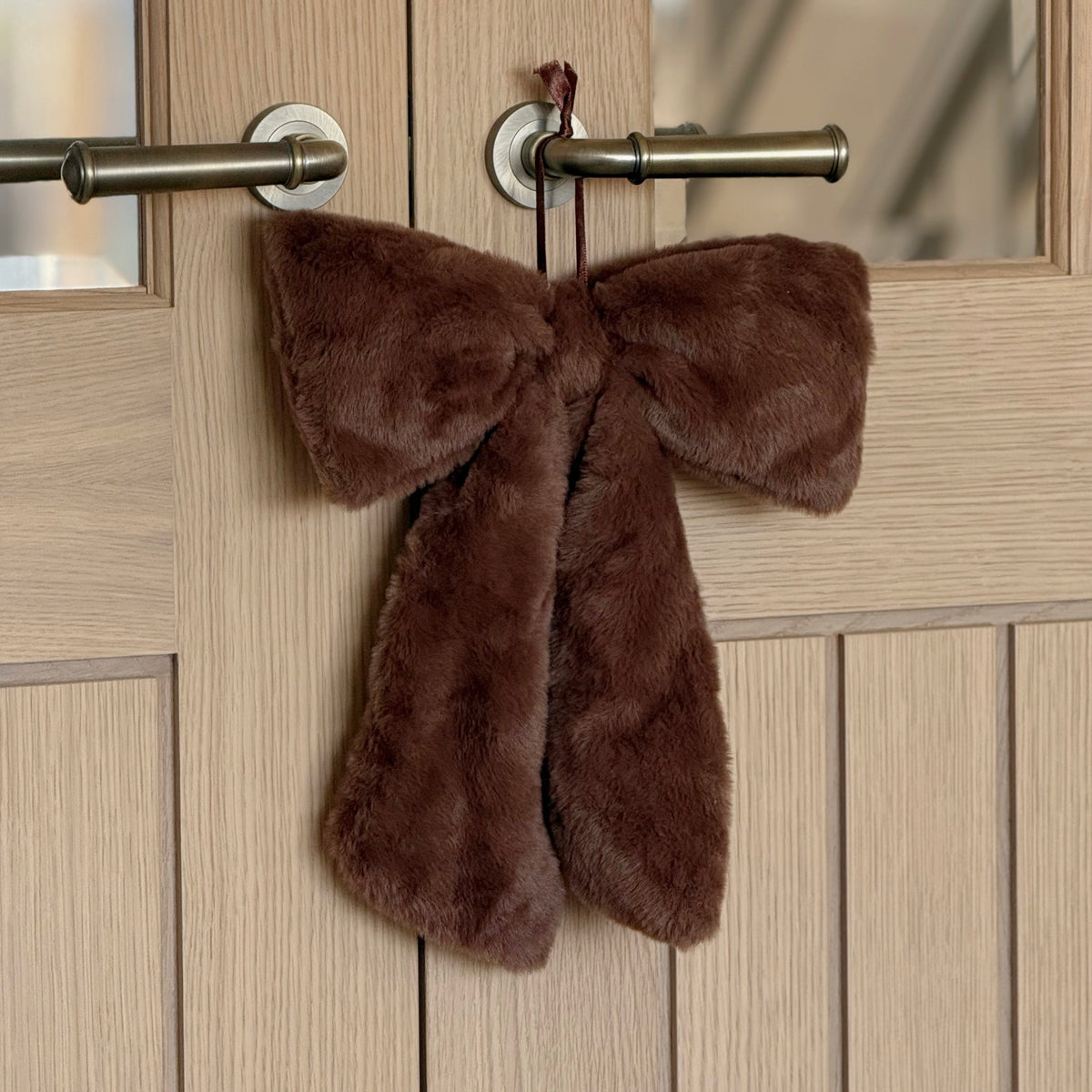 Brown Hanging Bow