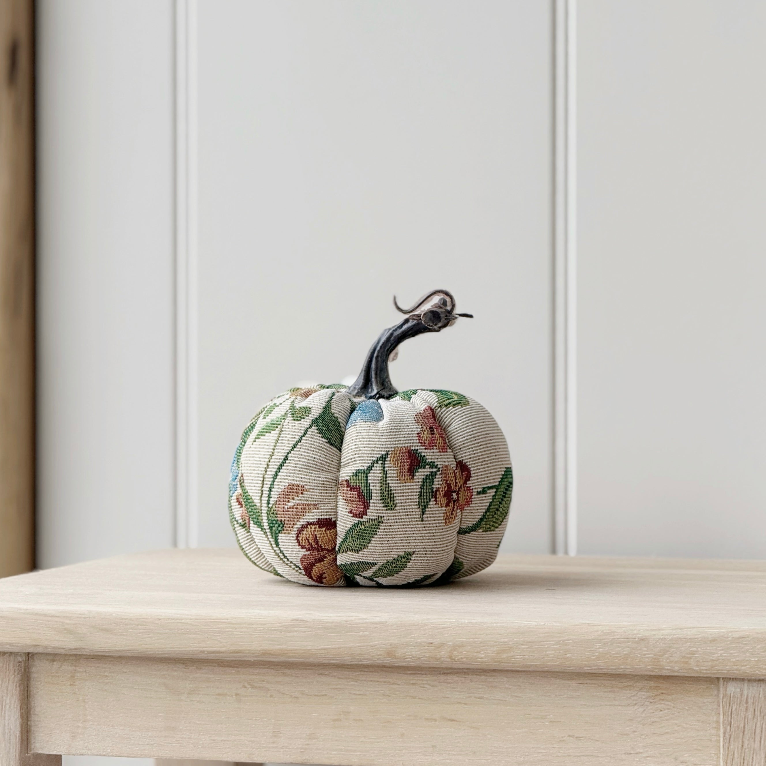 Floral Leaves Pumpkin