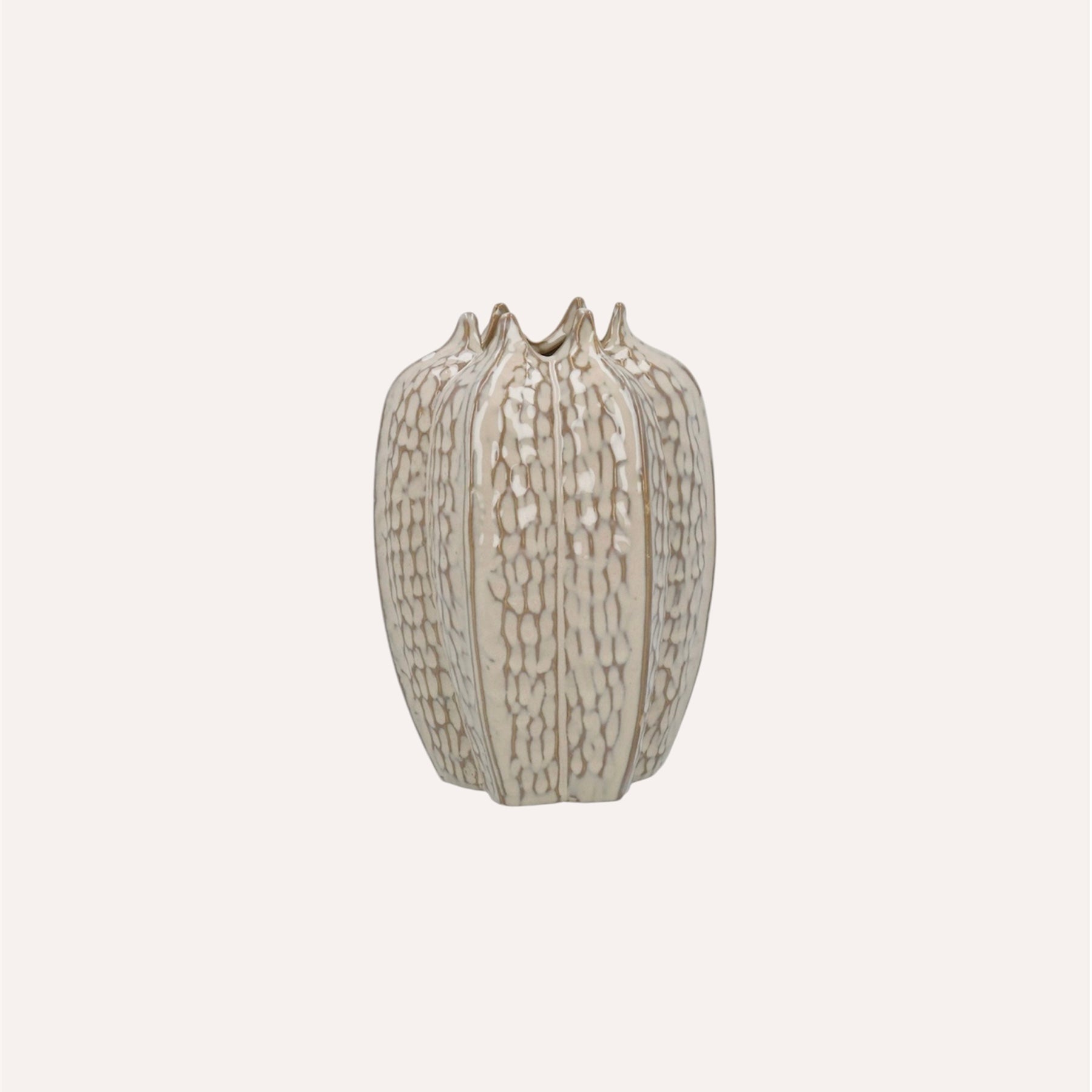 Small Stoneware Pod Vase
