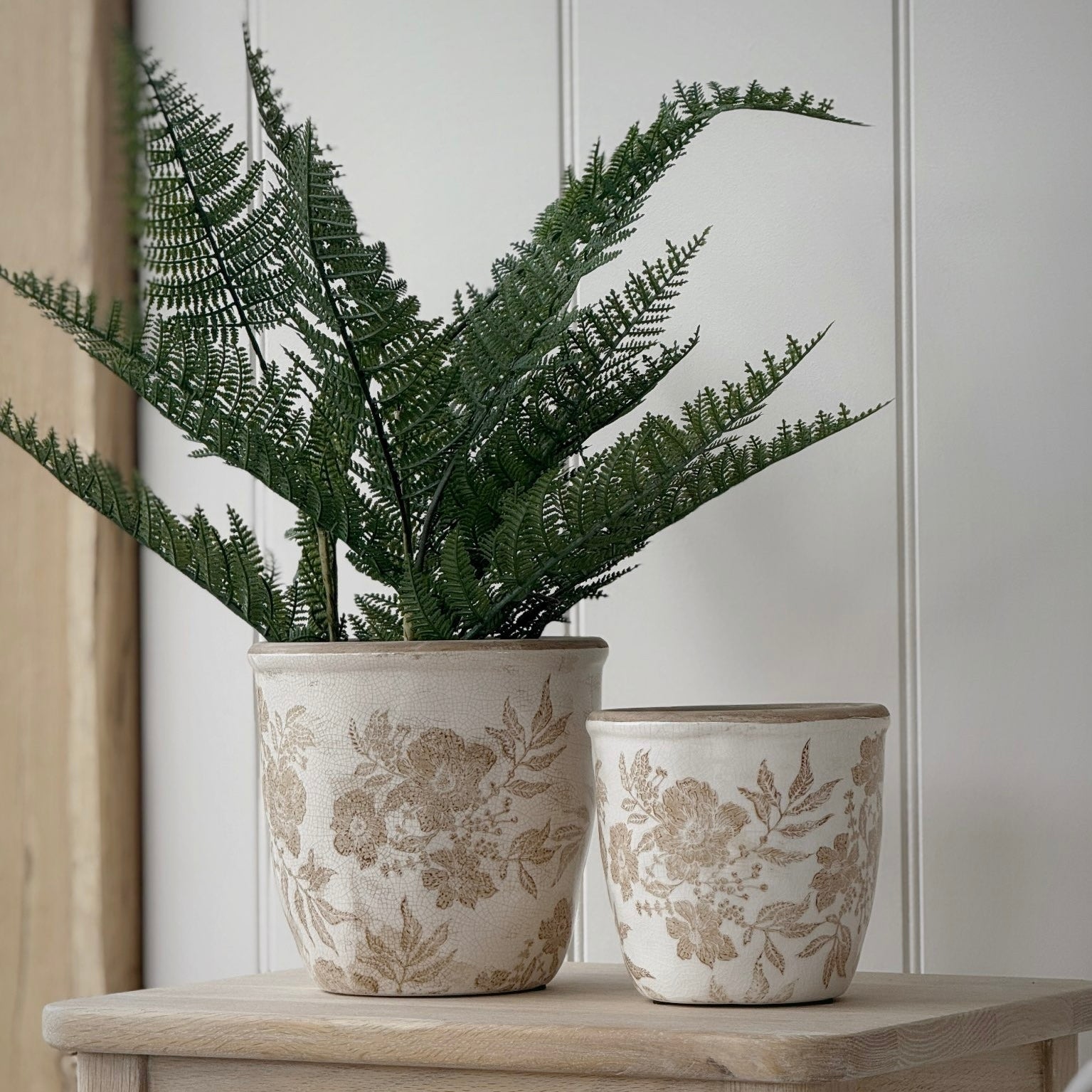 Brown Vintage Style Planter
