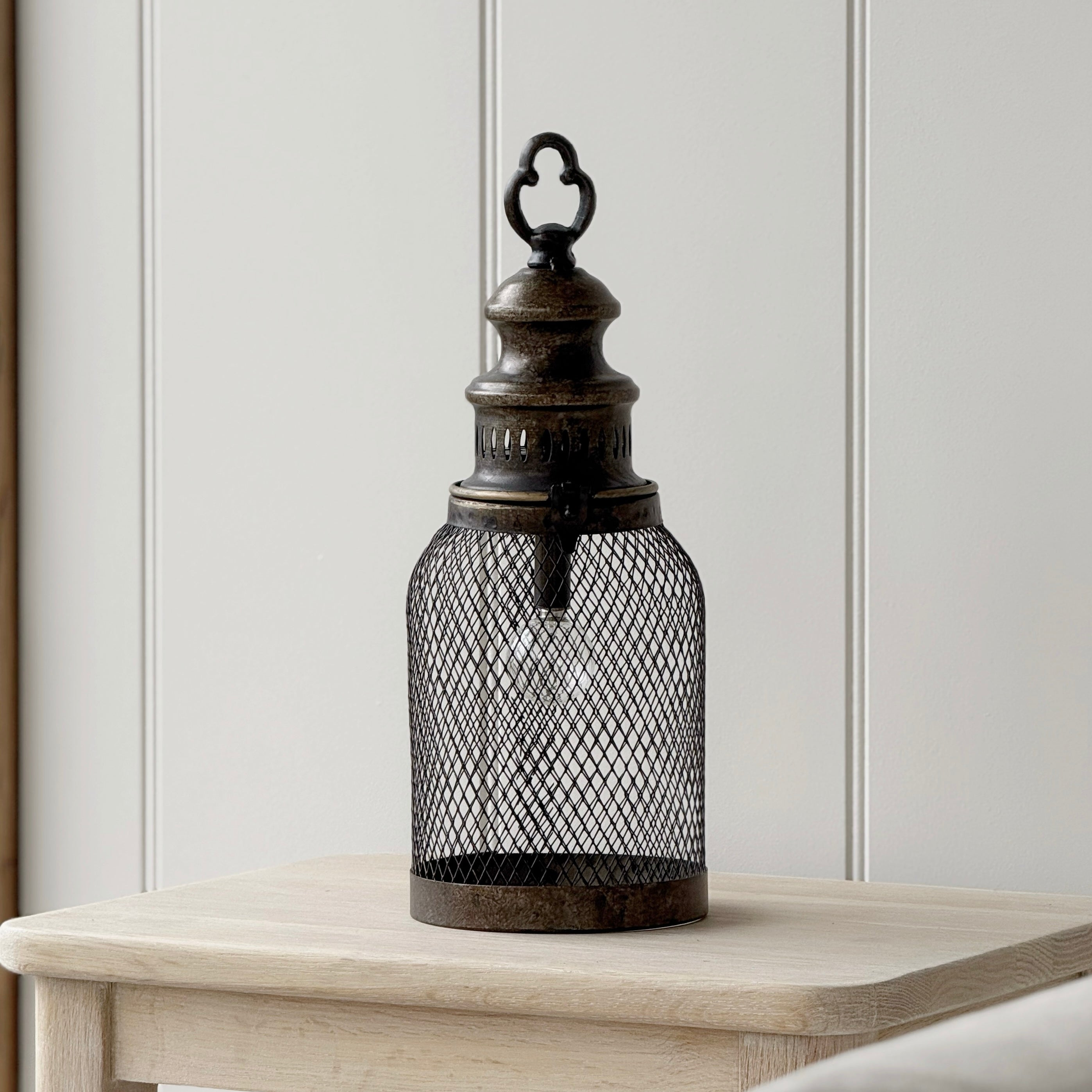 Metal Mesh Lantern