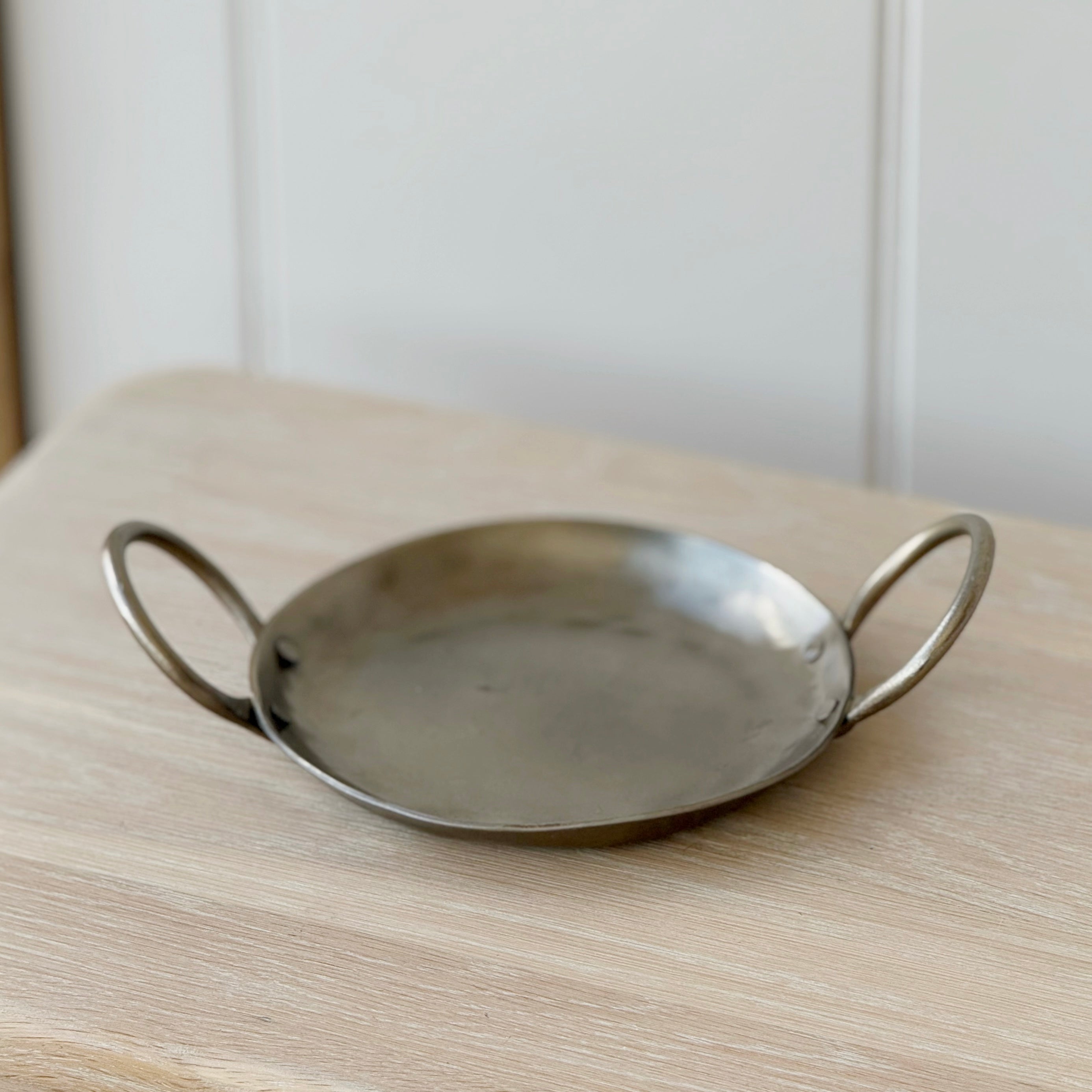 Forged Round Candle Plate
