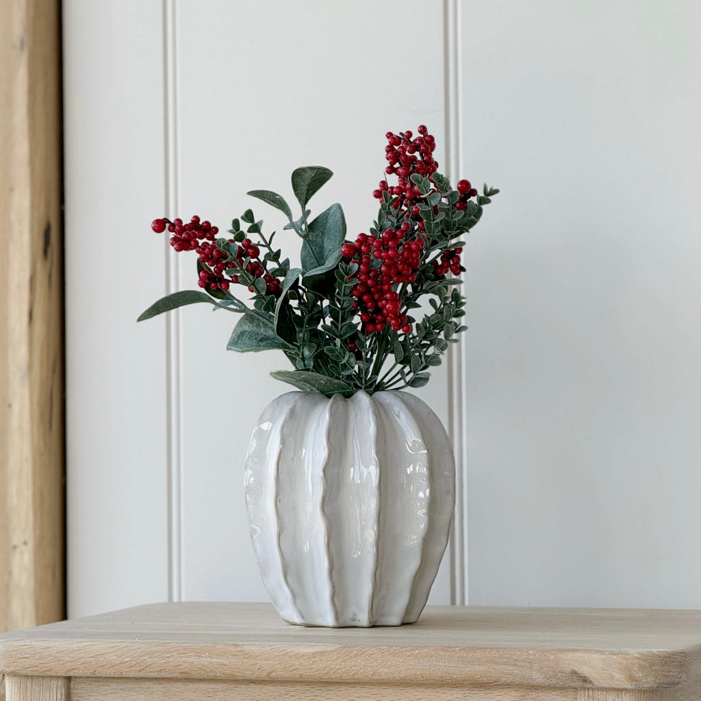 Red Berry & Eucalyptus Bunch
