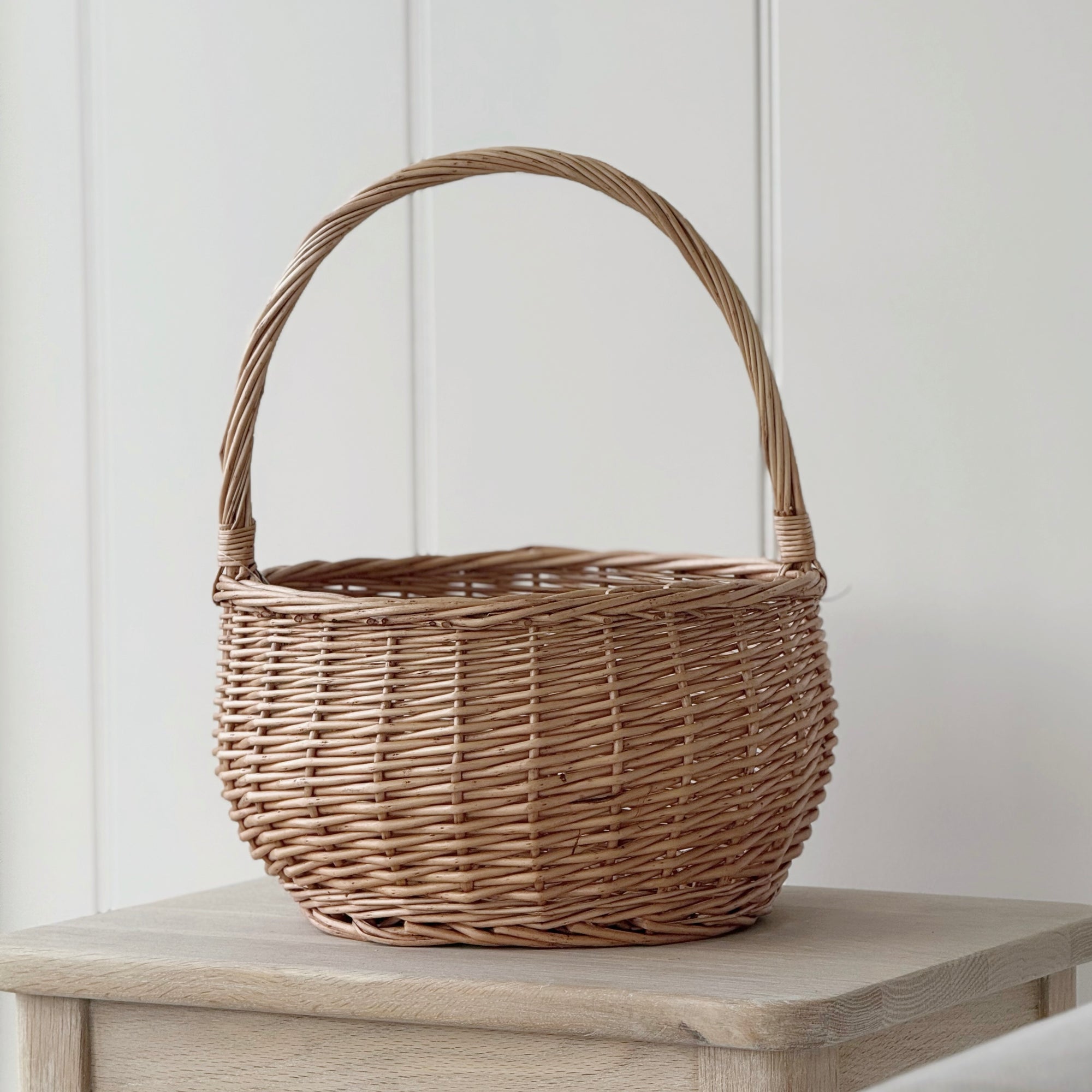 Wicker Round Basket