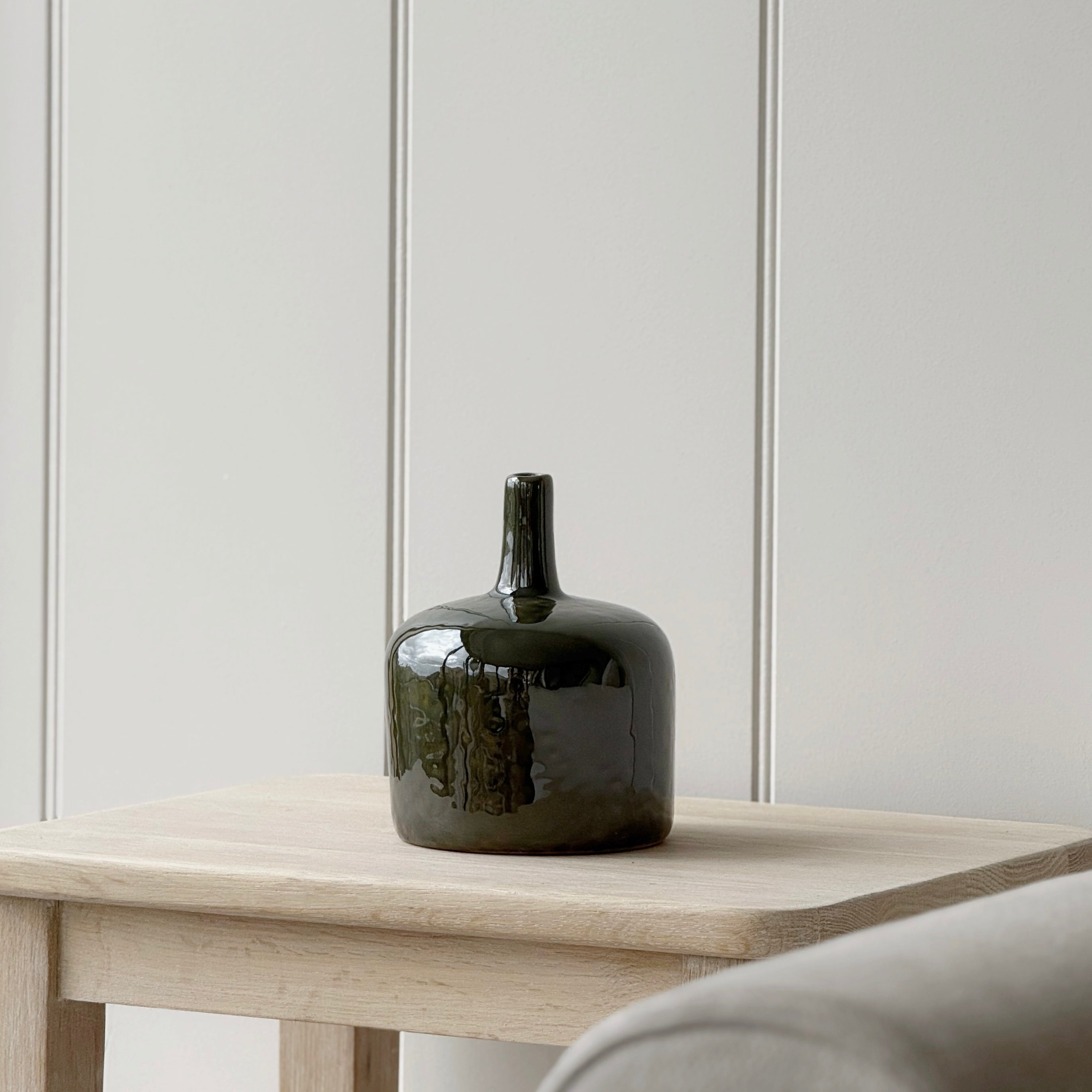Green Sienna Vase
