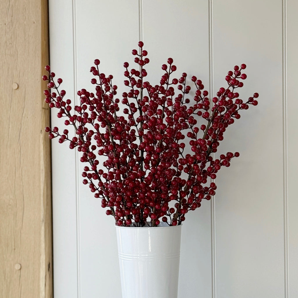 Tall Red Berry Stem