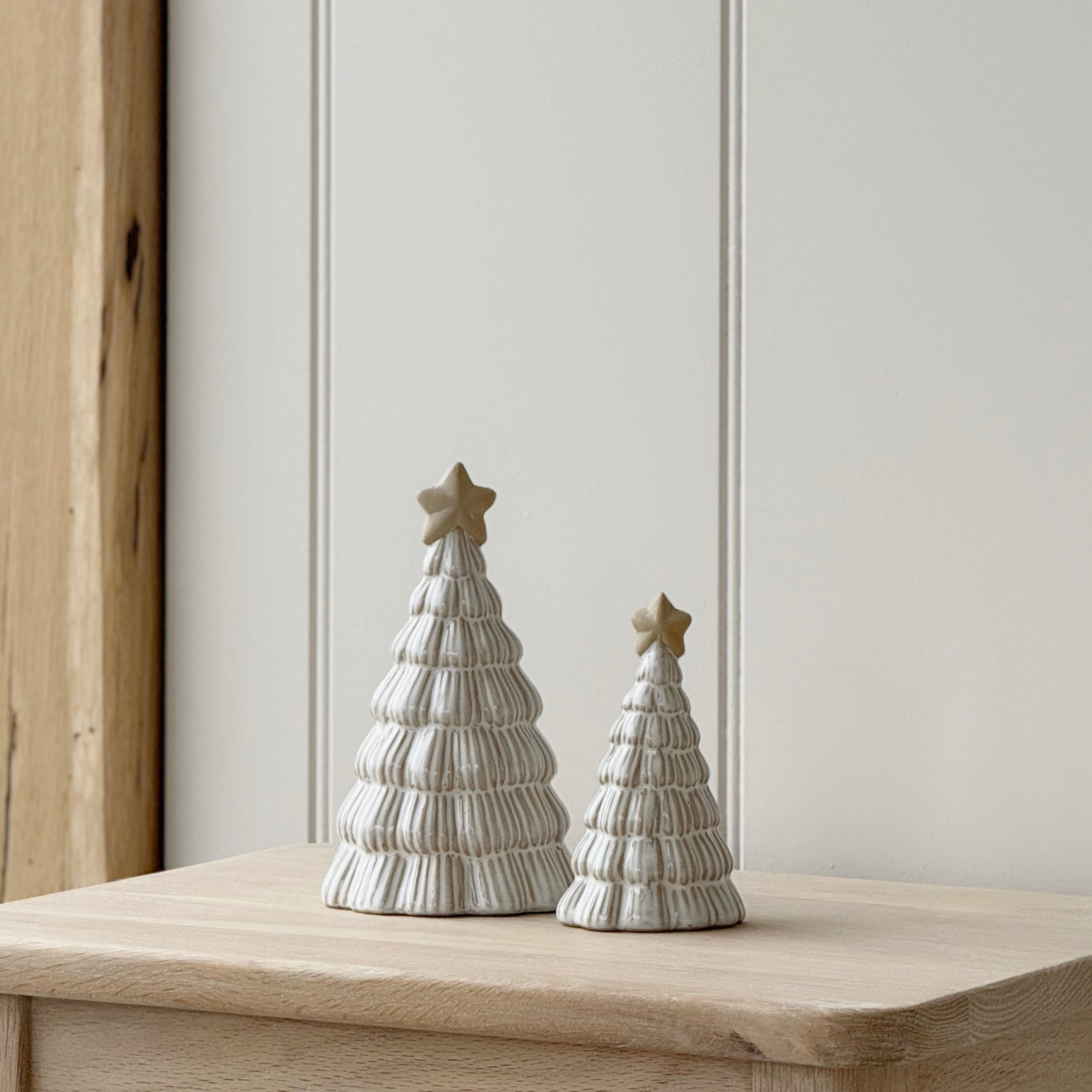 Natural Glaze Christmas Tree